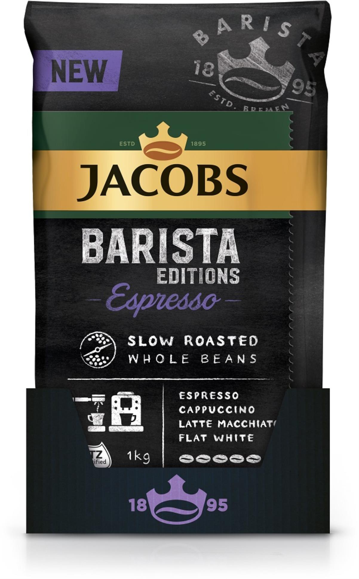 Zrnková káva Jacobs Barista Espresso, 1 kg