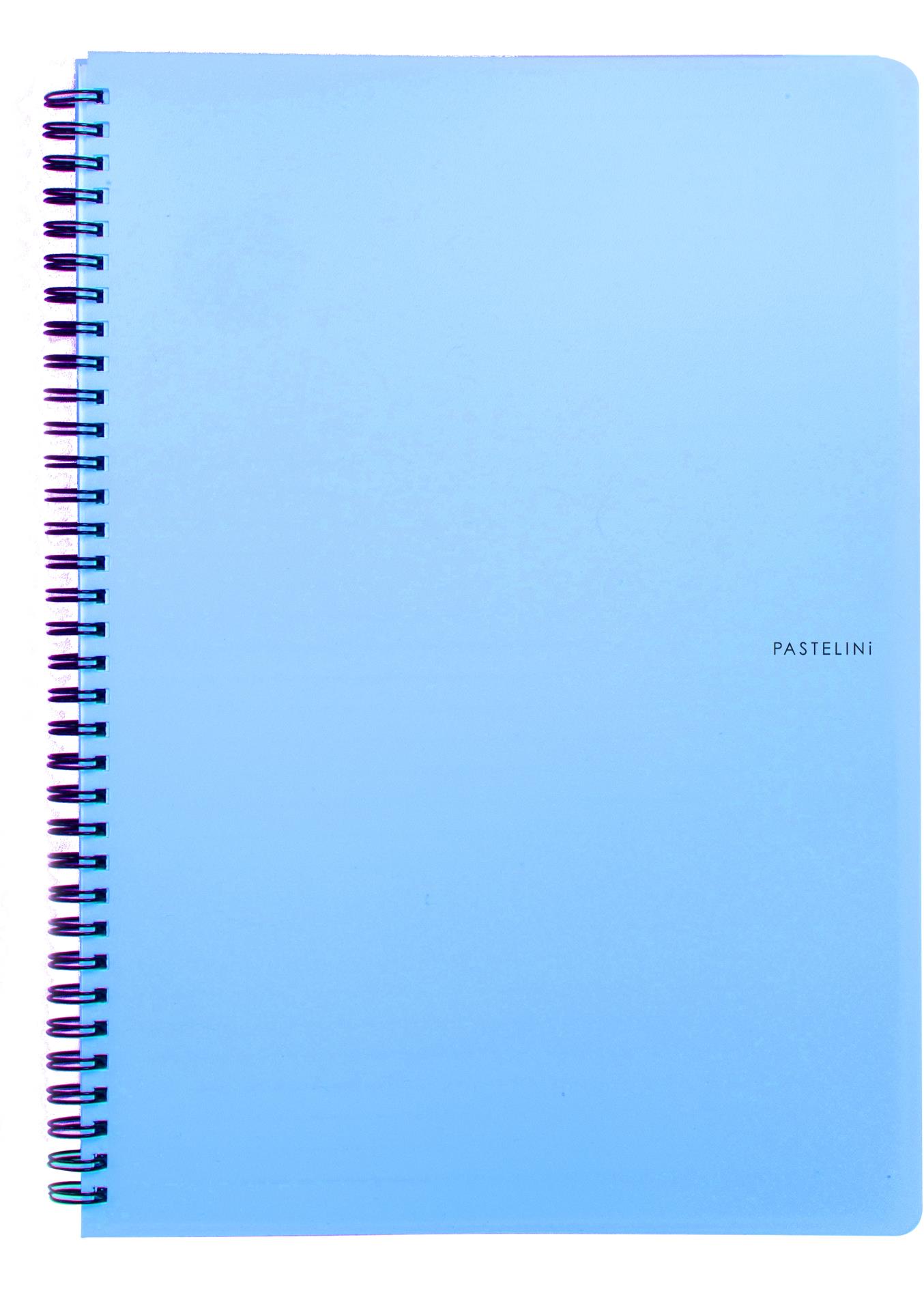 Blok Pastelini - A4, linkovaný, modrý