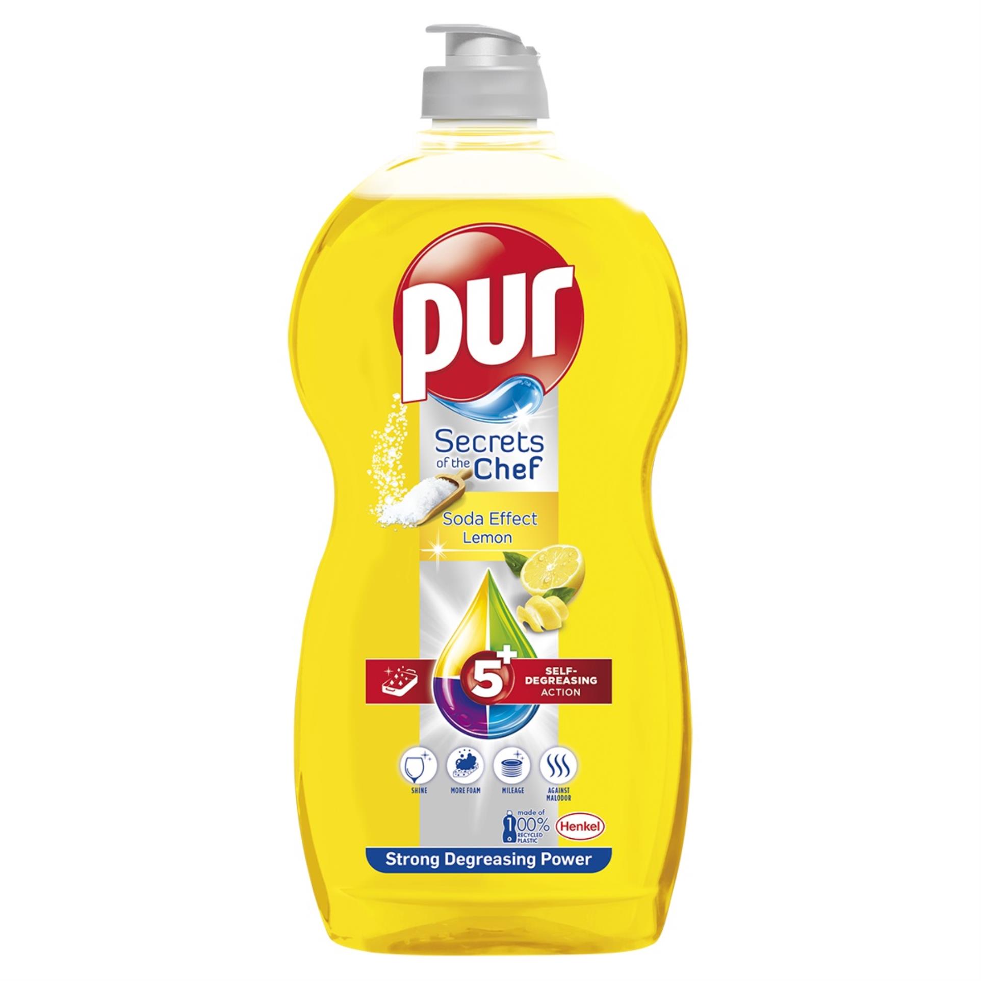 Levně Prostředek na nádobí Pur Lemon - 1200 ml