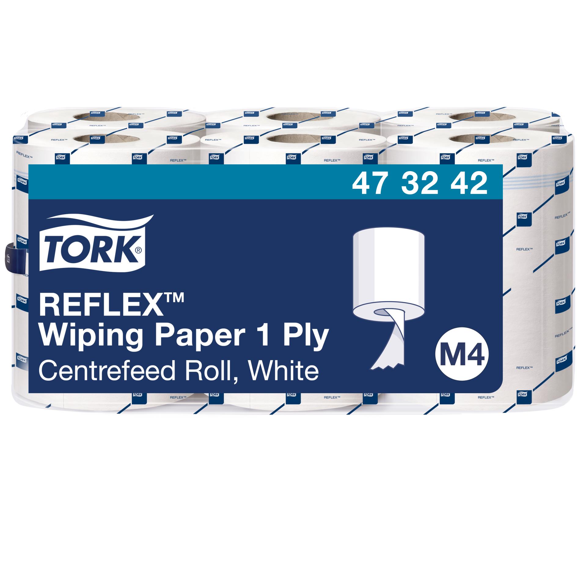 Levně Papírová utěrka Tork Reflex M4 - 1 vrstvý, 6 rolí