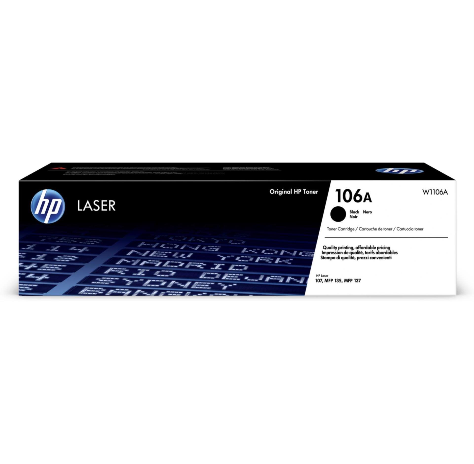 Toner HP W1106A, č. 106A - černý