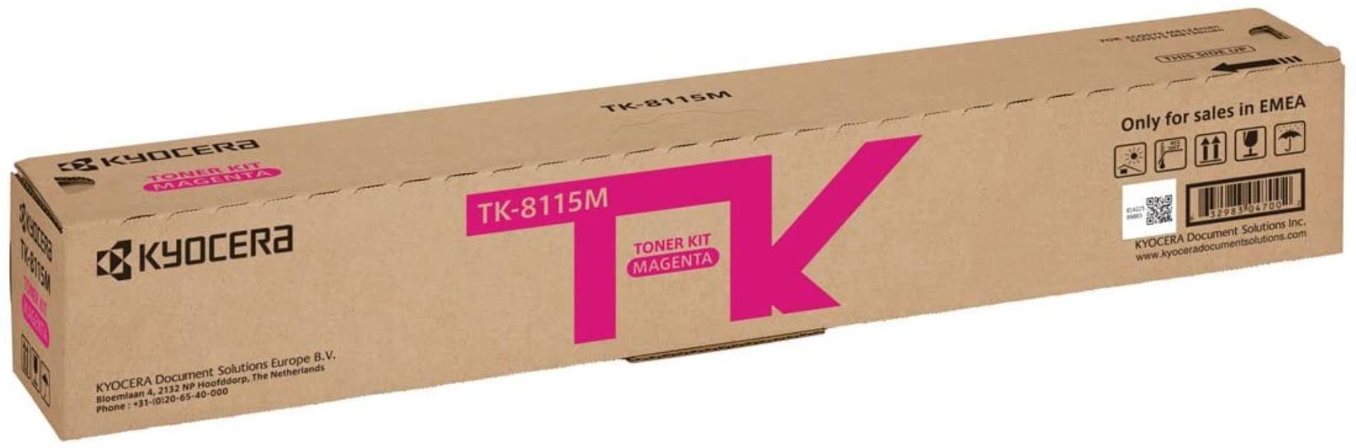 Toner Kyocera TK-8115M - purpurový