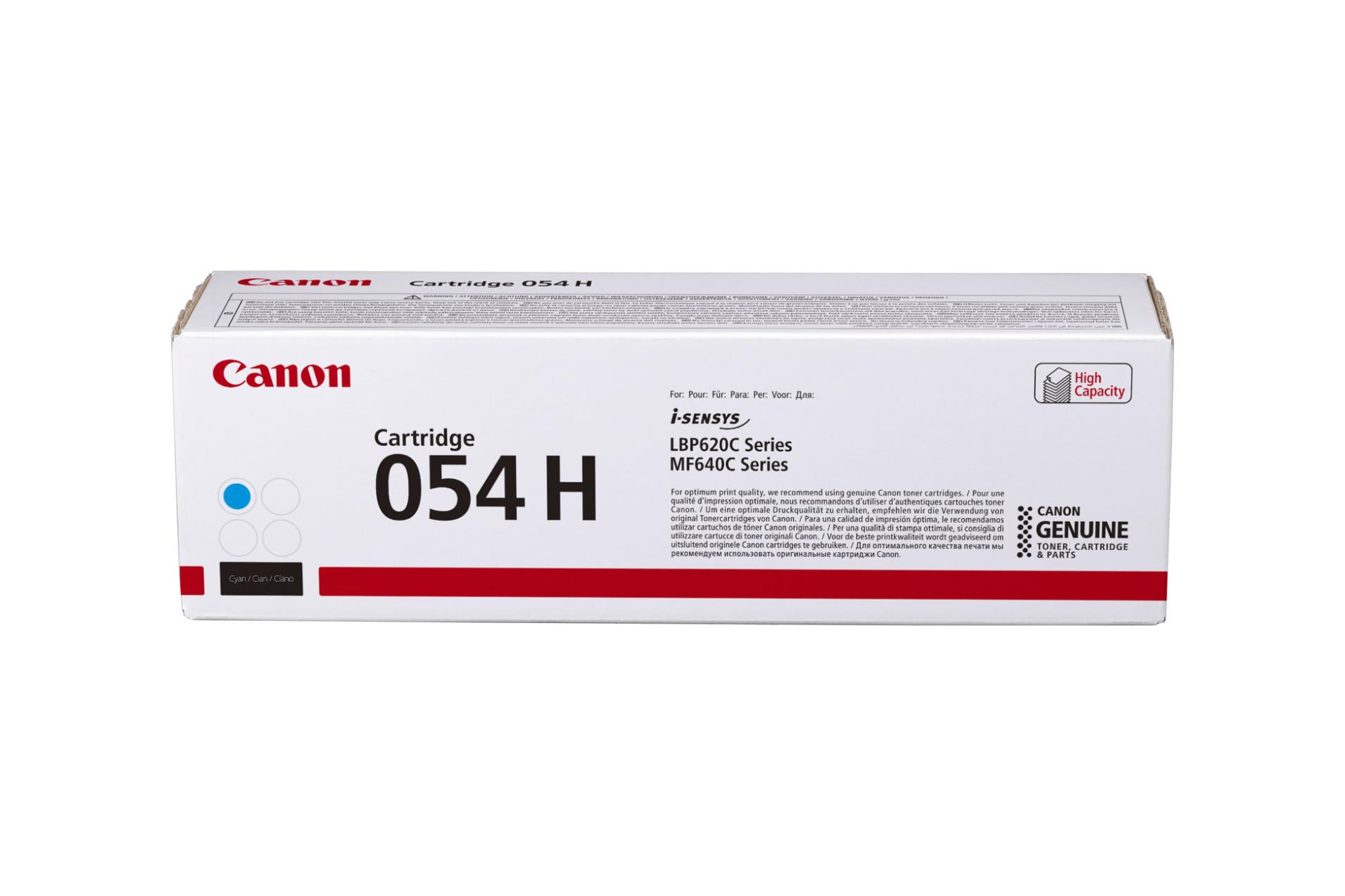 Toner Canon CRG 054H - azurový