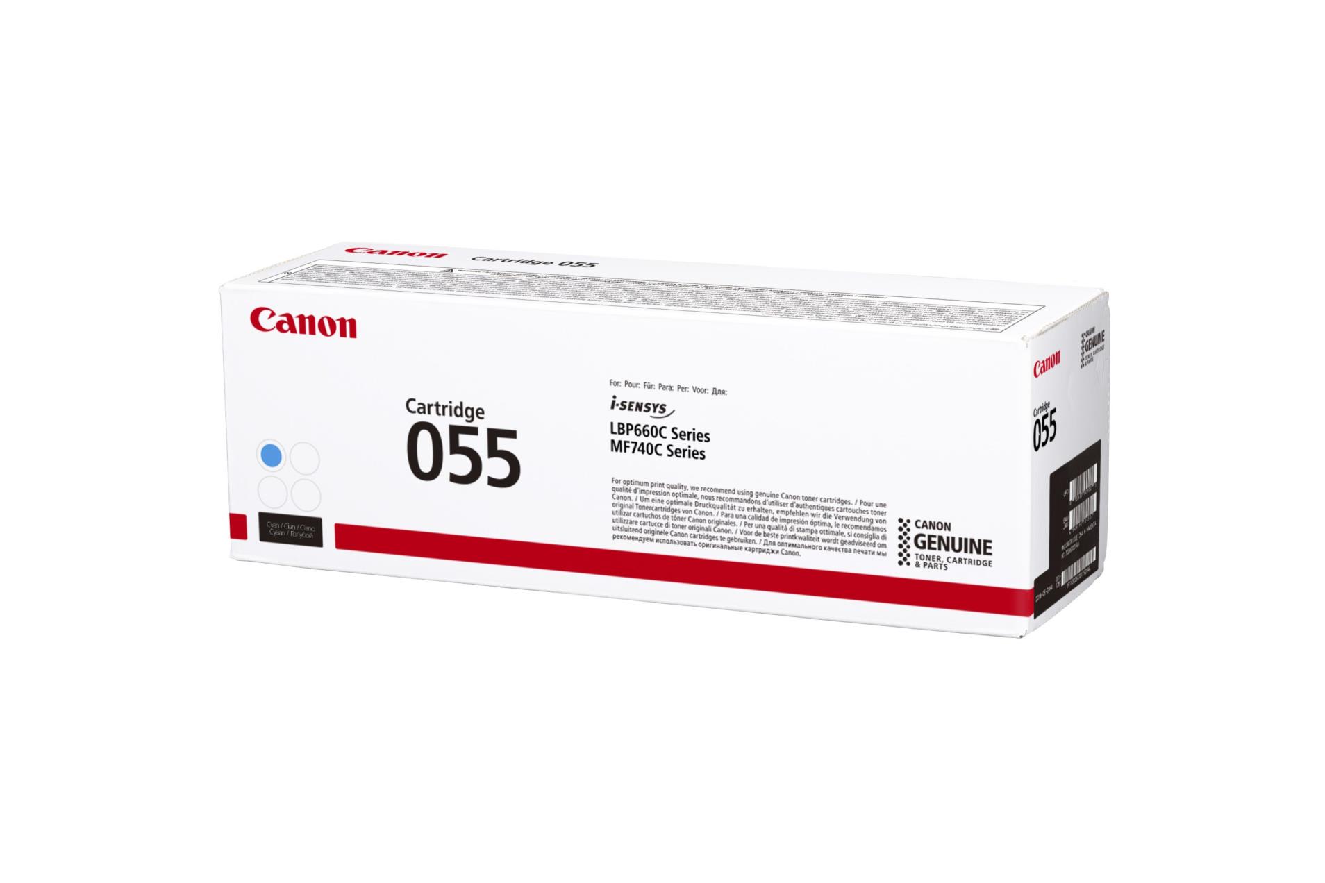 Toner Canon CRG-055 - azurový