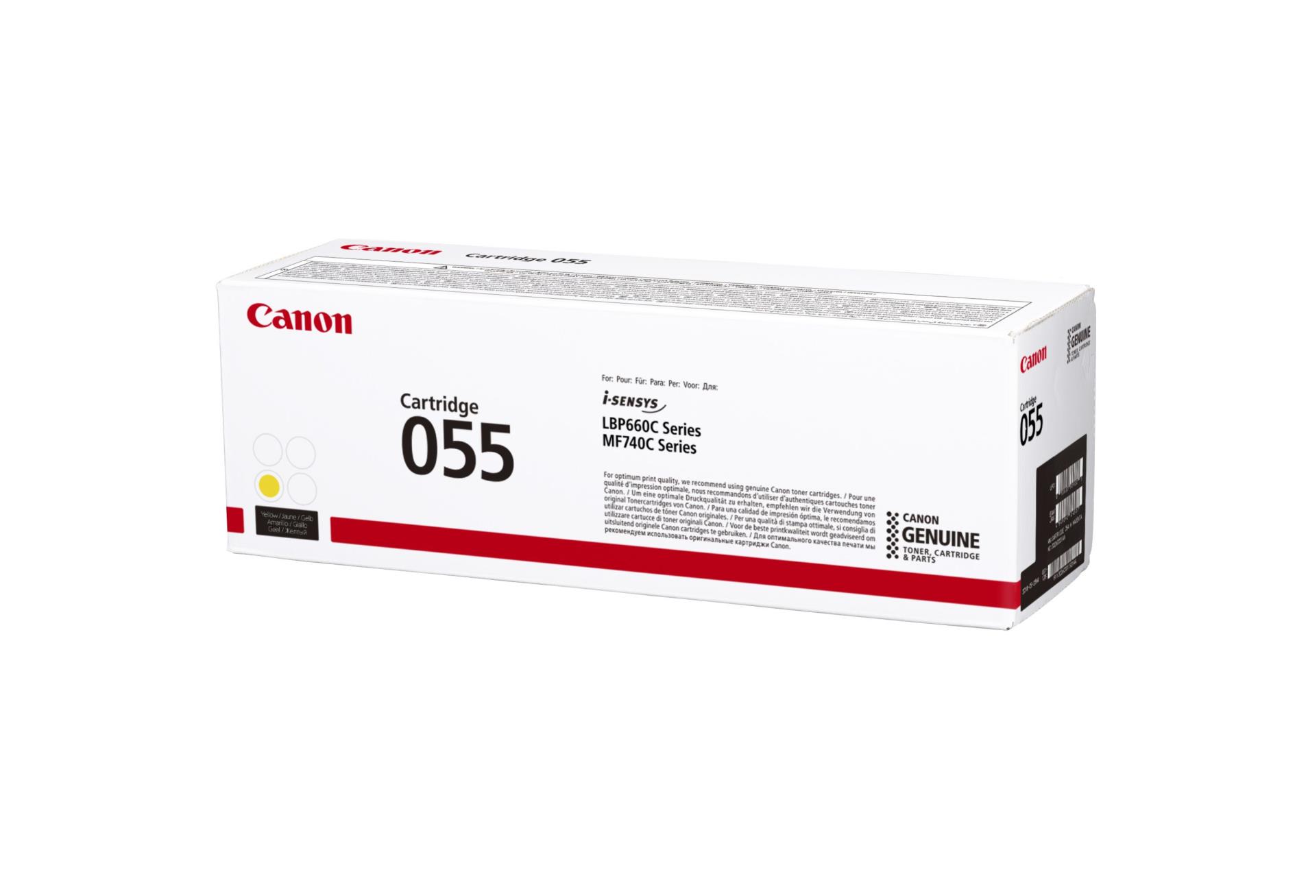 Toner Canon CRG-055 - žlutý