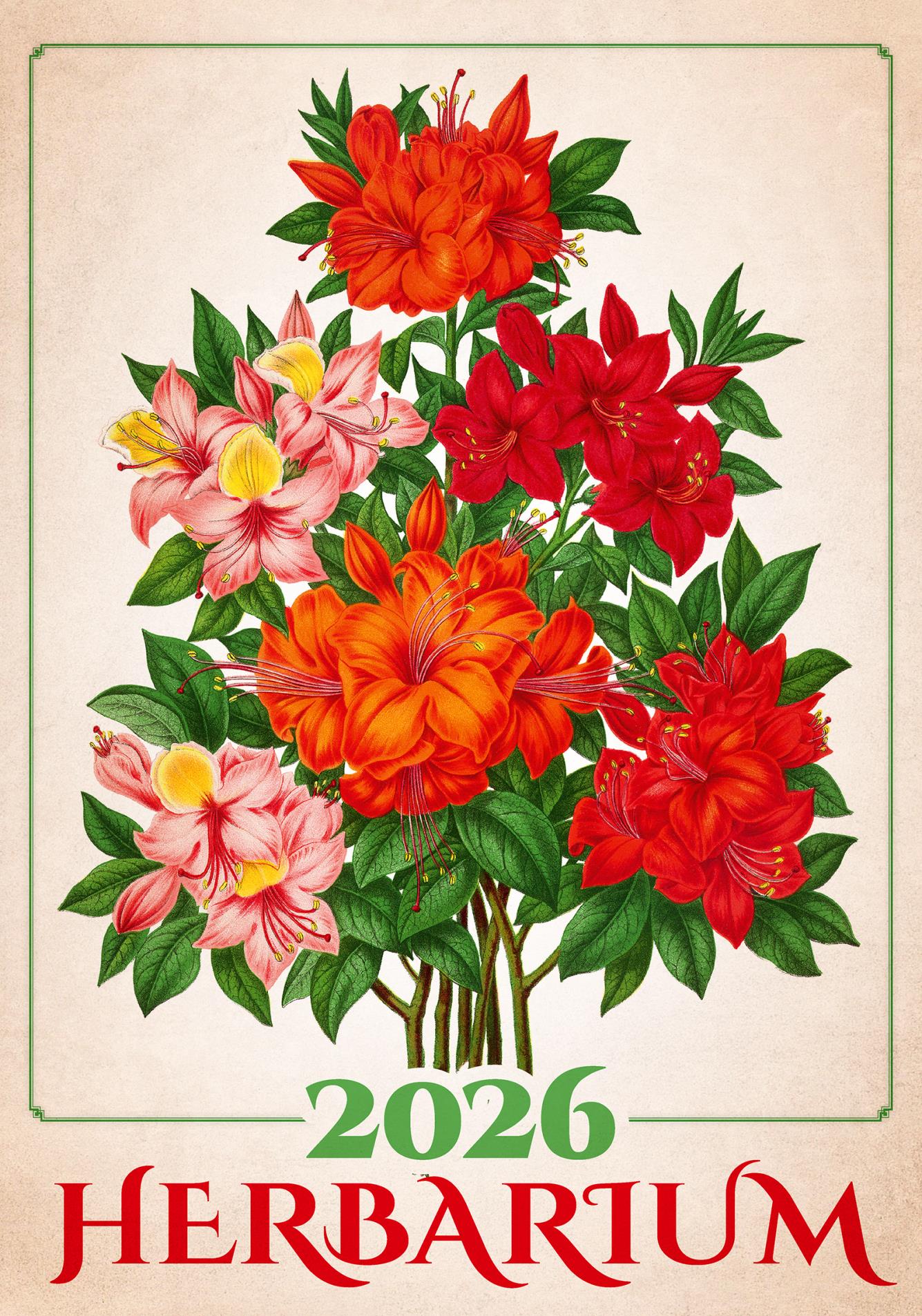 Nástěnný kalendář 2025  Herbarium