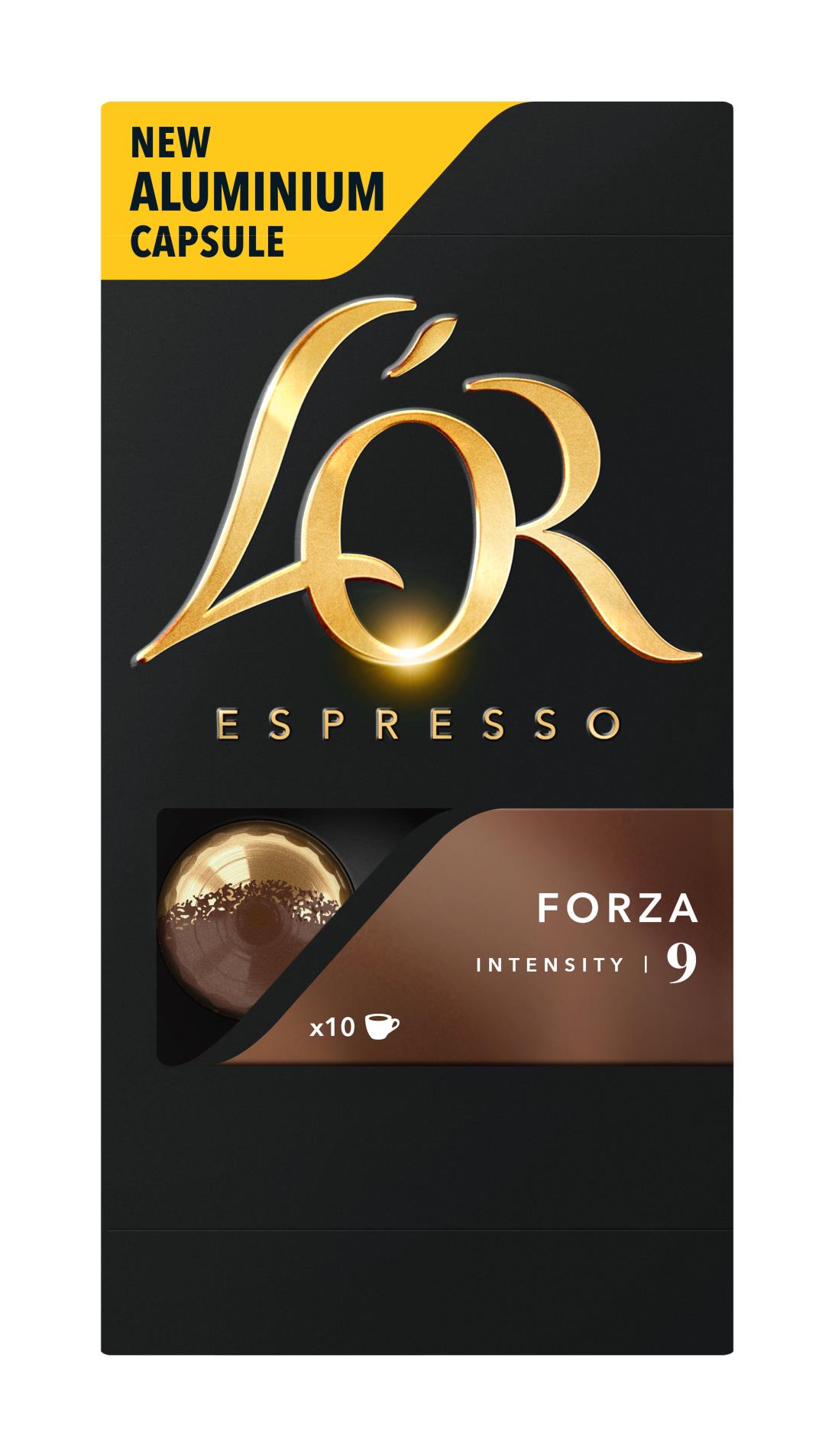 Kapsle  L'or Espresso Forza, 10 ks