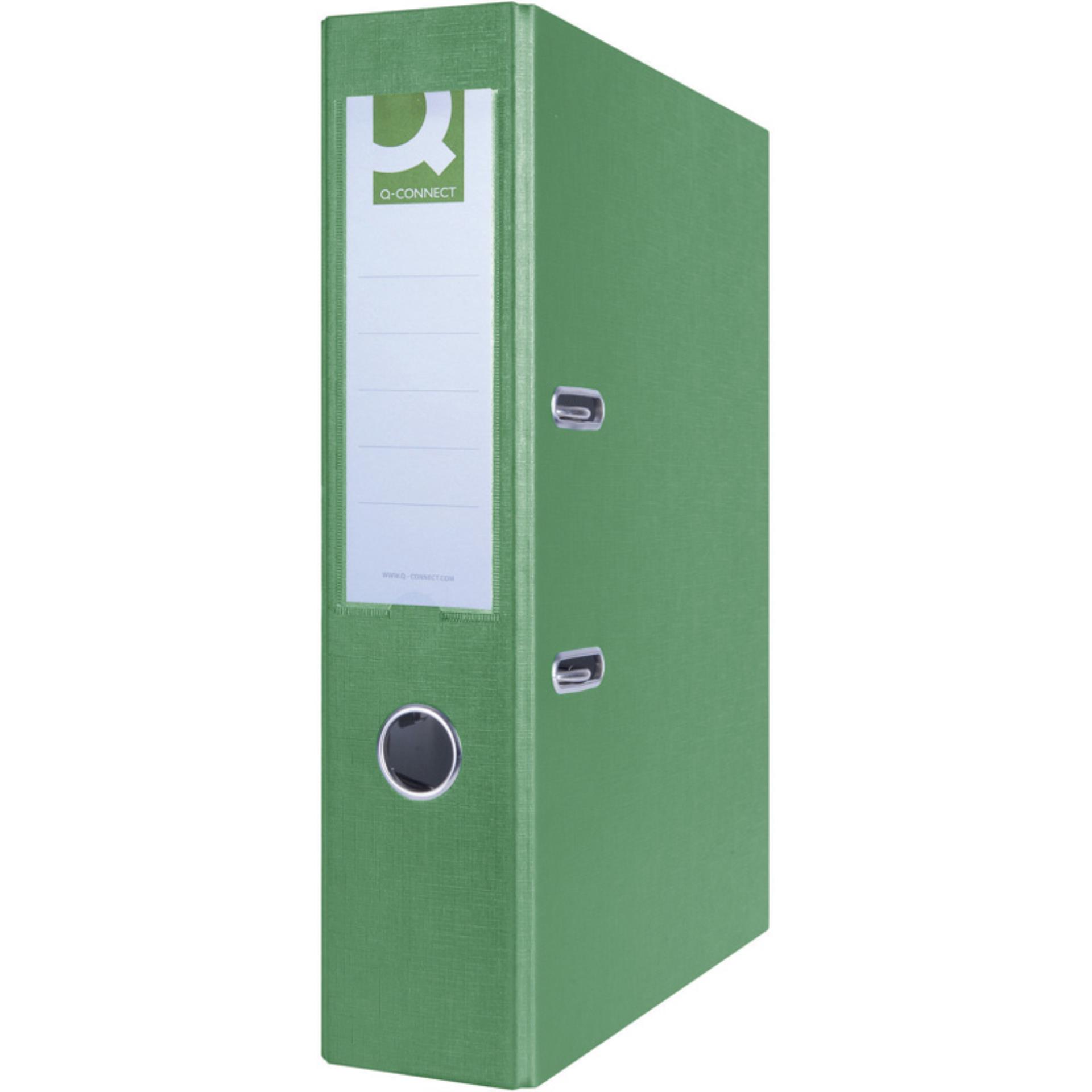 Pákový pořadač Q-Connect Hero - 7,5 cm, zelený