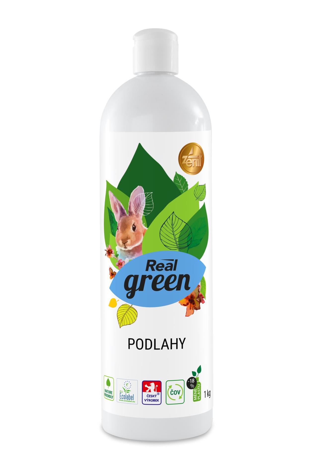 Levně Čisticí prostředek na mytí podlah Real green clean - 500 g