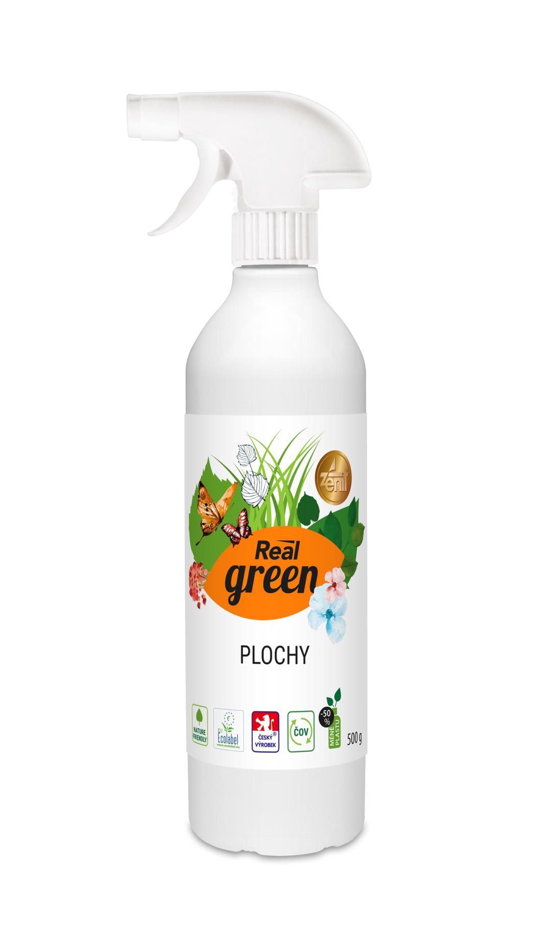 Levně Čisticí prostředek na mytí ploch Real green clean - 500 g