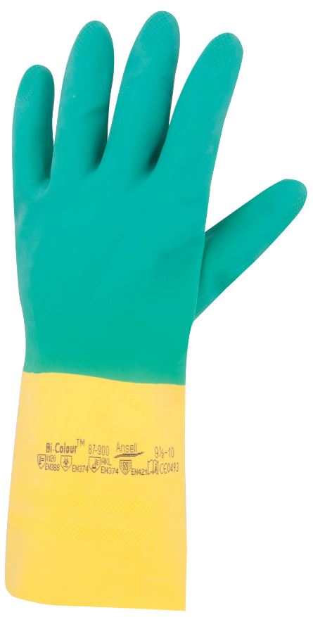 Rukavice latex/neopren - STORK, vel. L