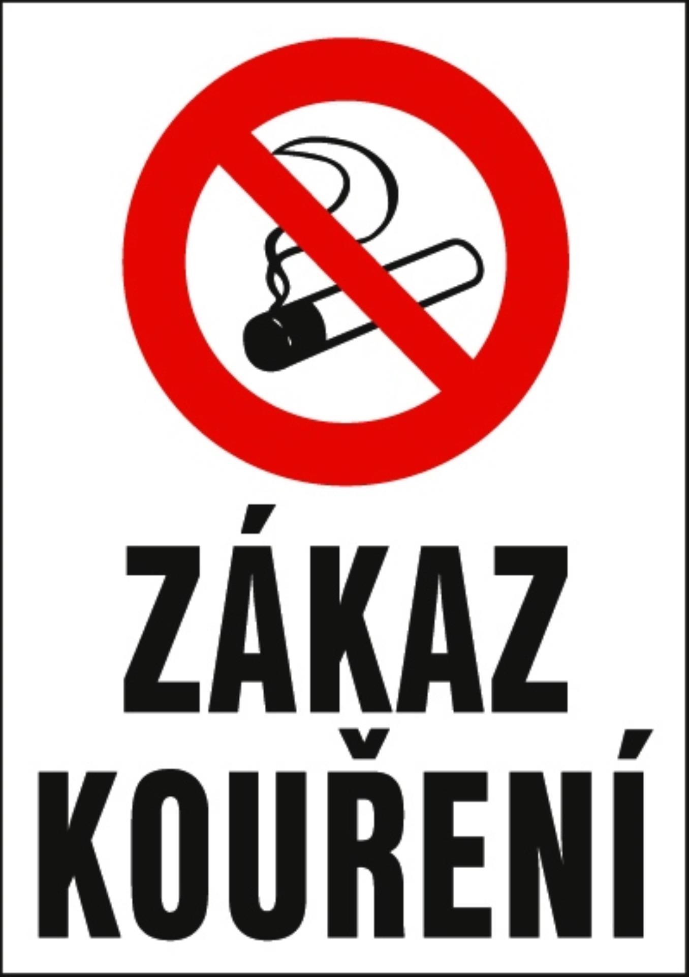 Levně Tabulka - Zákaz kouření!