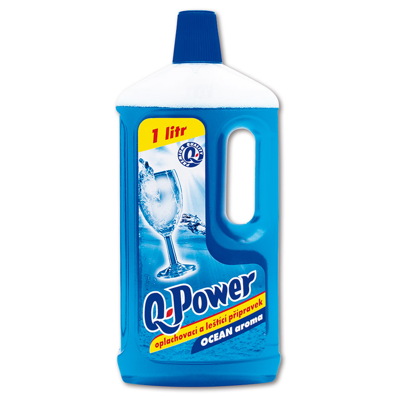 Q-Power  Leštidlo do myček - Q power, 1 l