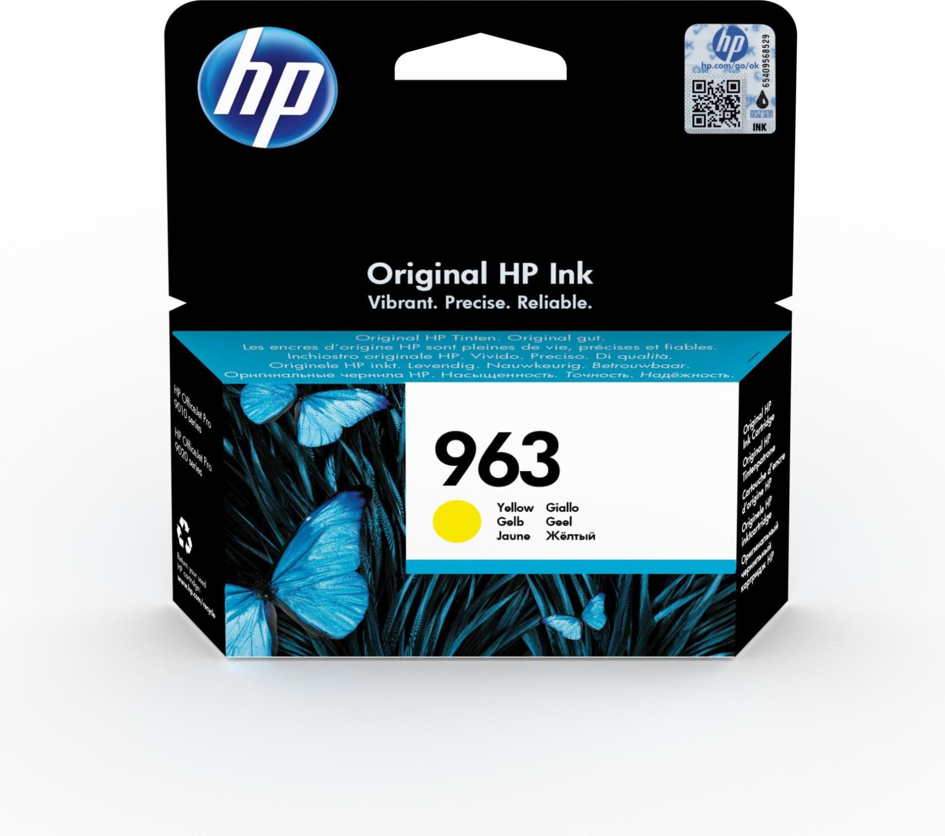 Cartridge HP 3JA25AE č. 963 - žlutý