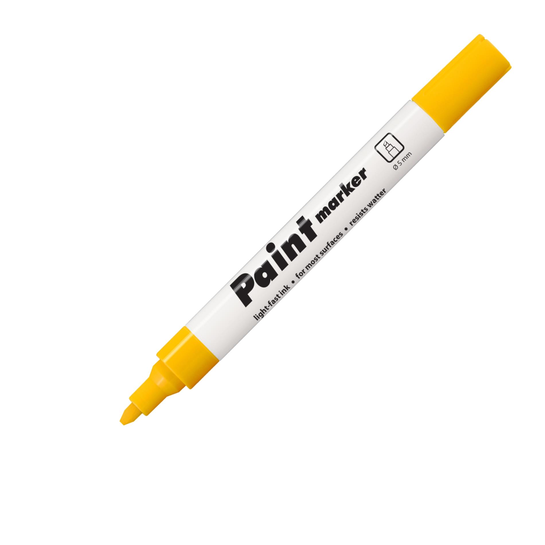 Levně Popisovač lakový Centropen 9100 - žlutý