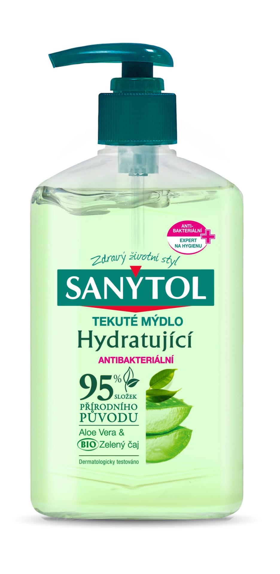 Levně Tekuté mýdlo Sanytol - dezinfekční, hydratační, 250 ml