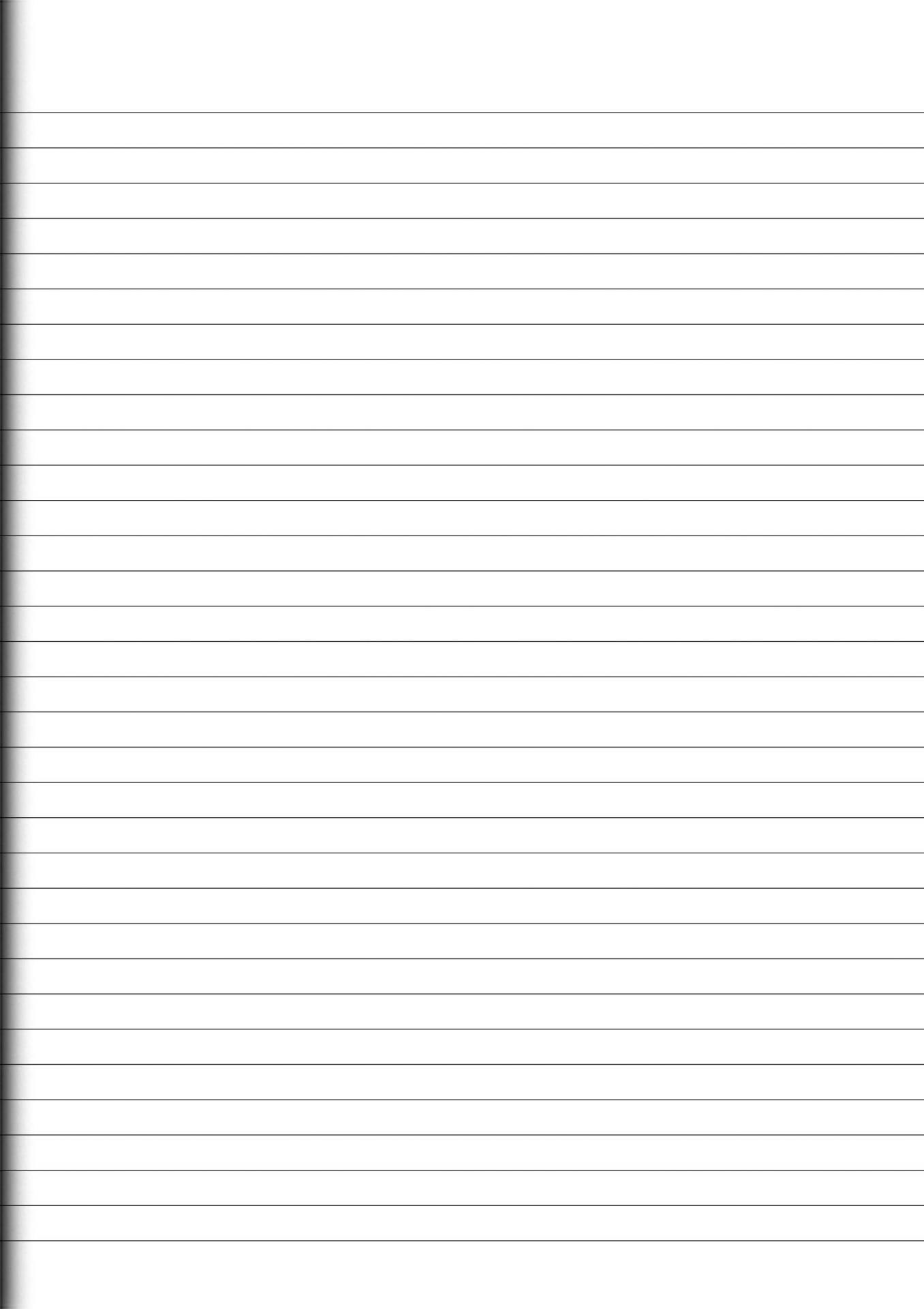 Notes Papír, samostatné listy A3 linkované, 180 listů