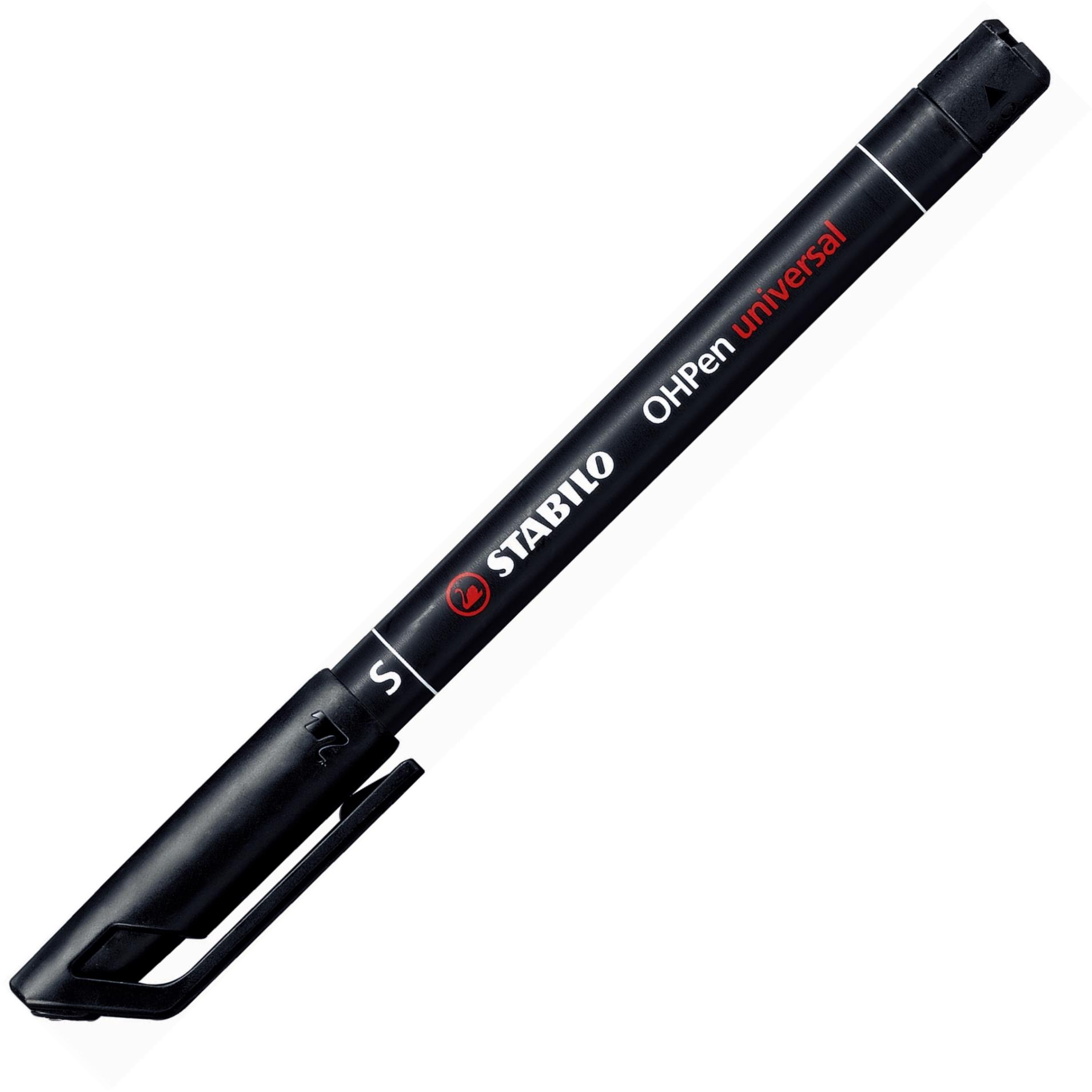 Permanentní popisovač Stabilo OH Pen 841 - černý, 0,4 mm