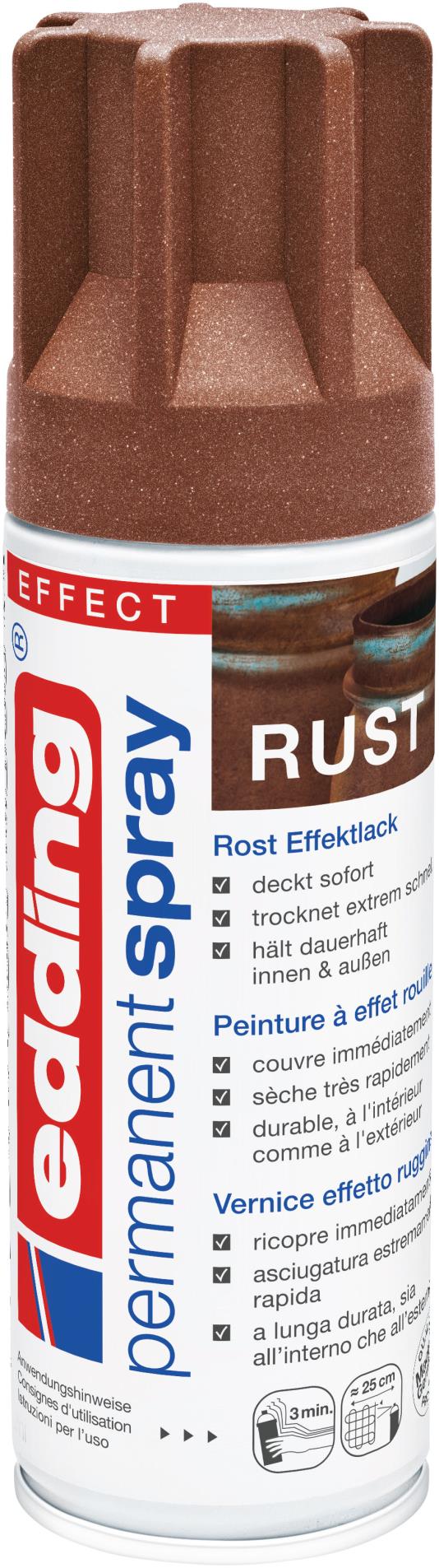 Akrylový sprej edding 5200 - rezavý efekt 936, objem 200,00 ml