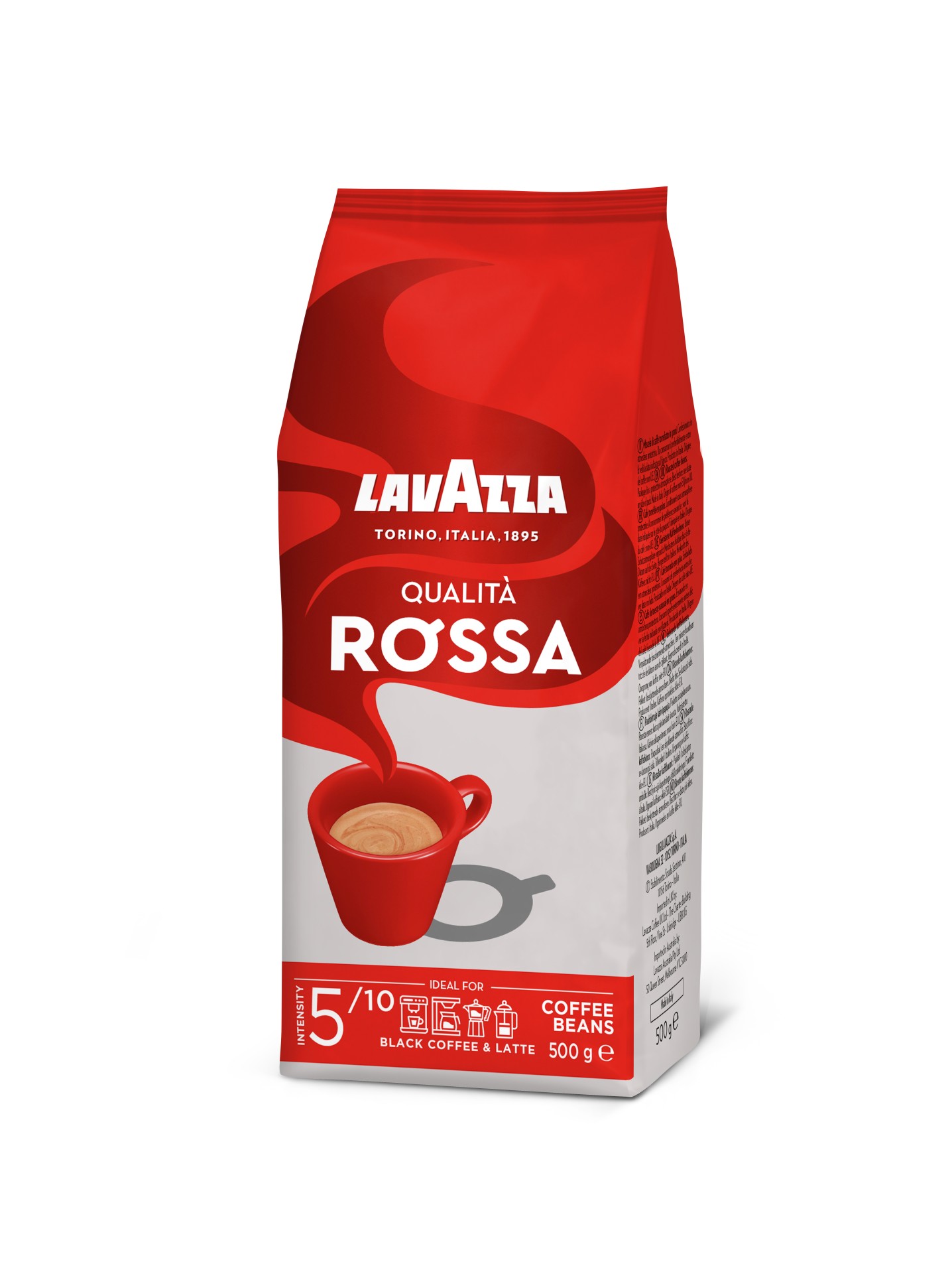 Zrnková káva Lavazza - Qualita Rossa, 500 g