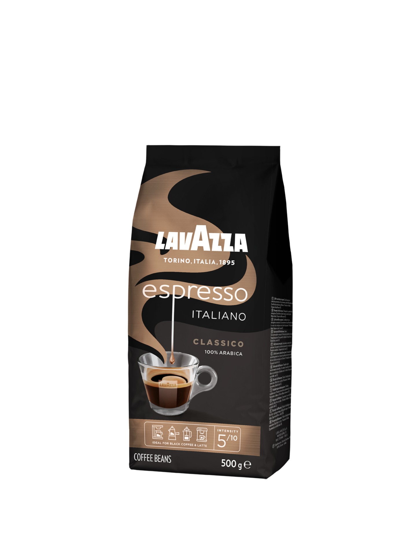 Levně Zrnková káva Lavazza - Caffe Espresso Classico, 500 g