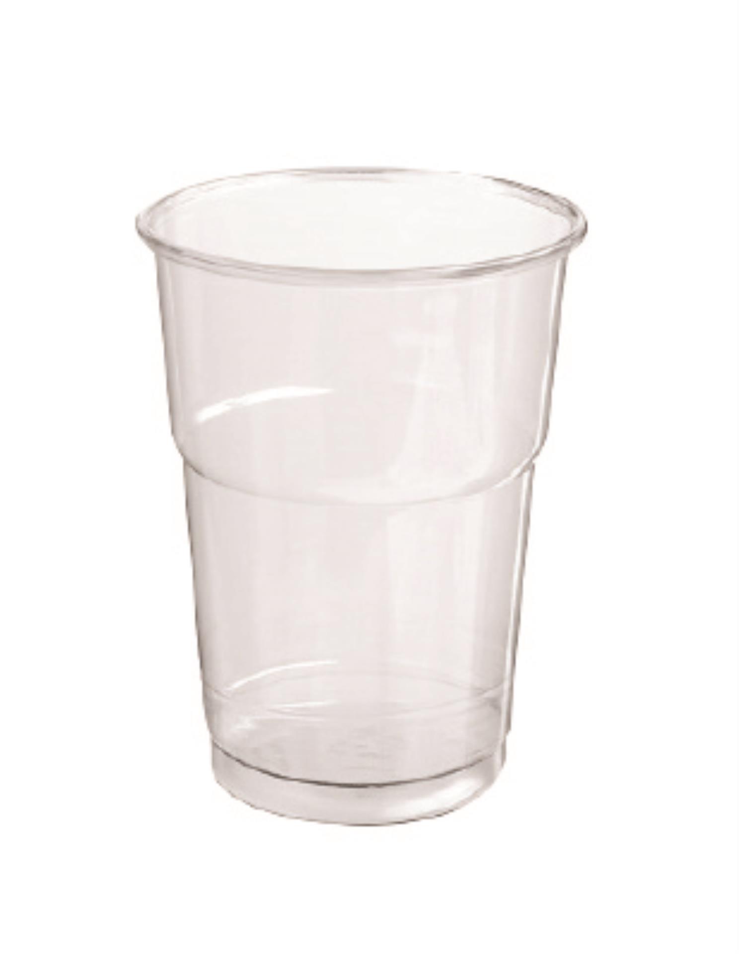 Jednorázové kelímky - recyklovatelné, průhledné, 200 ml, 50 ks