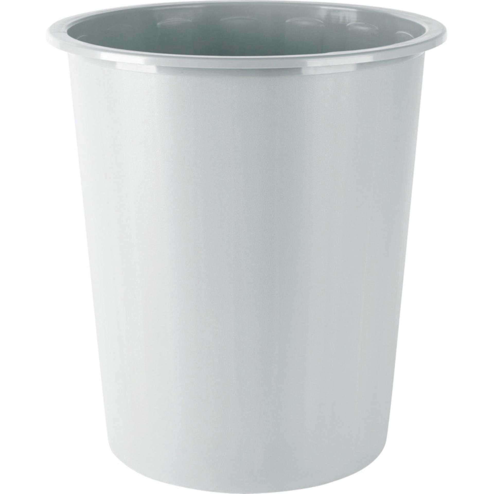 Odpadkový koš Donau - 14 l, plast, šedý