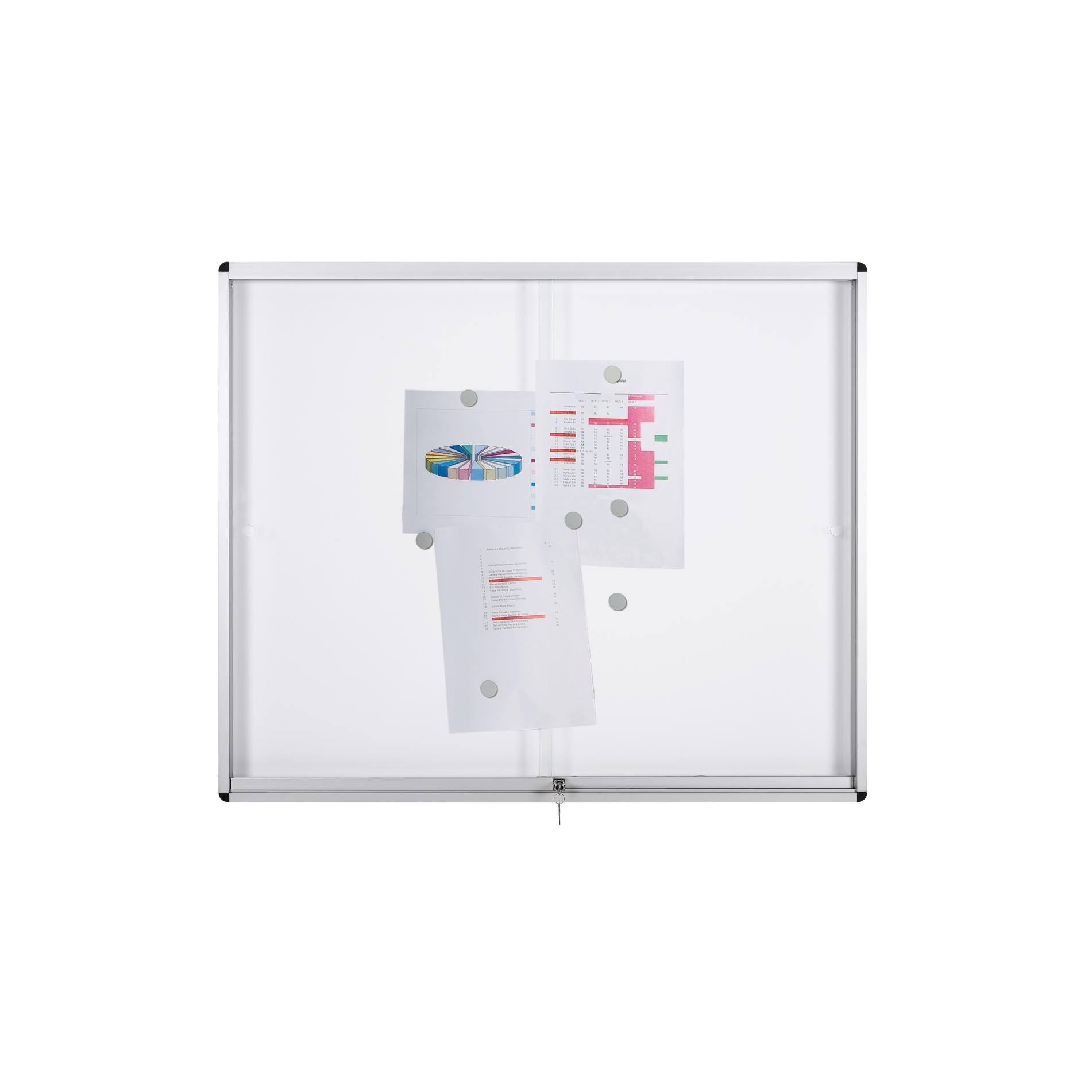 Bi-Office Magnetická interiérová vitrína - 12 x A4