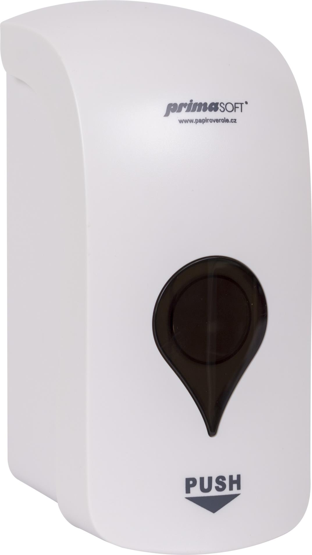 Primasoft Dávkovač tekutého mýdla - bílý, 500 ml