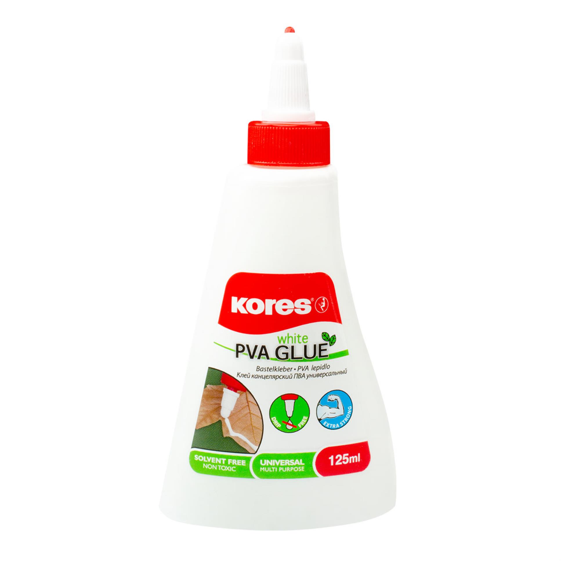 Tekuté lepidlo Kores White Glue - 125 ml