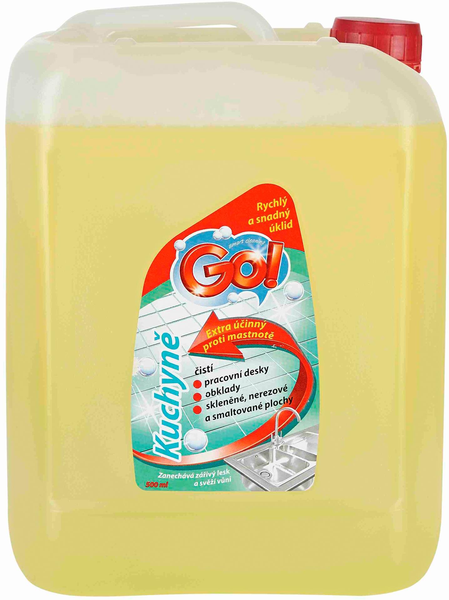 Čisticí prostředek na kuchyně GO! - 5 l