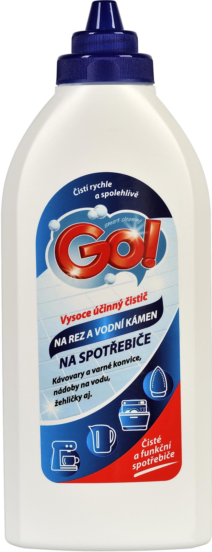 Čisticí prostředek na rez a vodní kámen GO! - 500ml