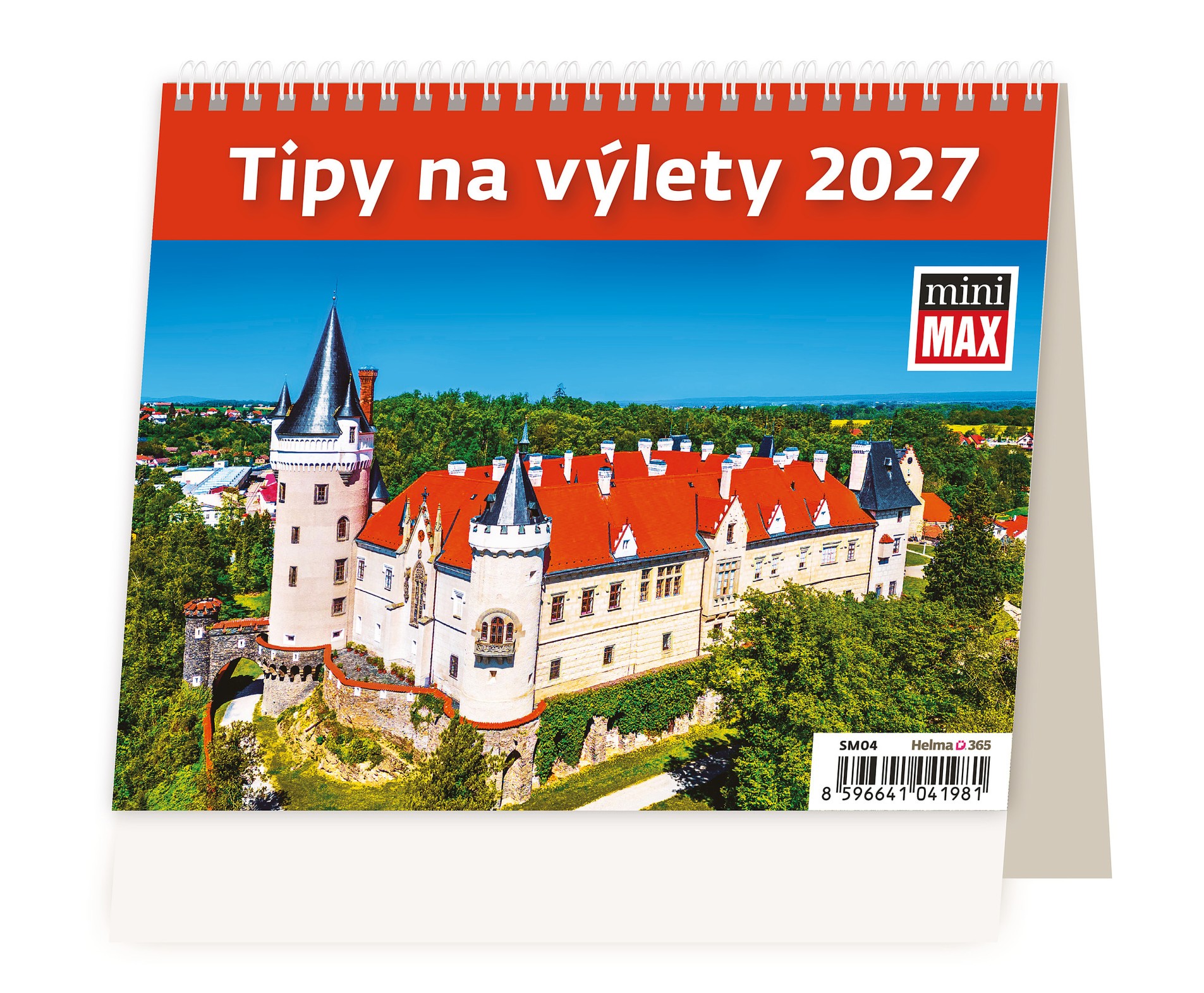 Stolní kalendář 2027 Tipy na výlety