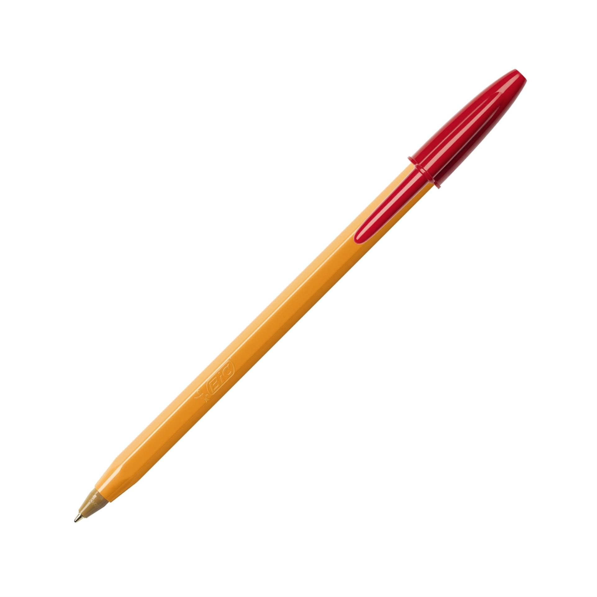 Kuličkové pero BIC Orange - červené