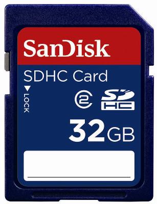 SanDisk Paměťová karta Scandisk SDHC - 32 GB