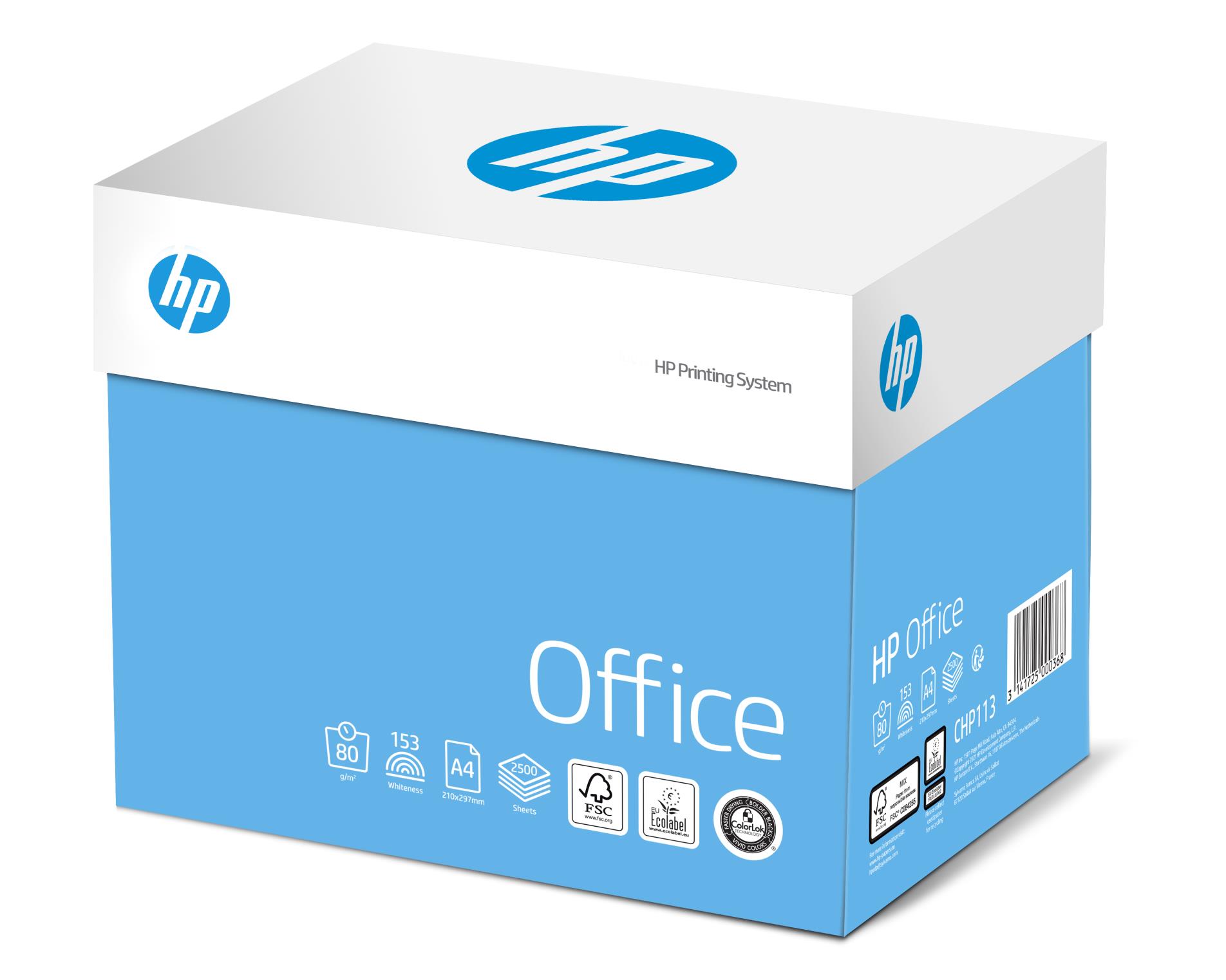 Levně Kancelářský papír HP Office A4 - 80 g/m2, 2500 listů