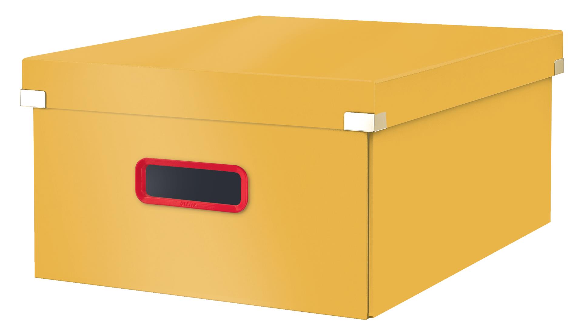 Box Click & Store Leitz Cosy - velikost L (A3), žlutý