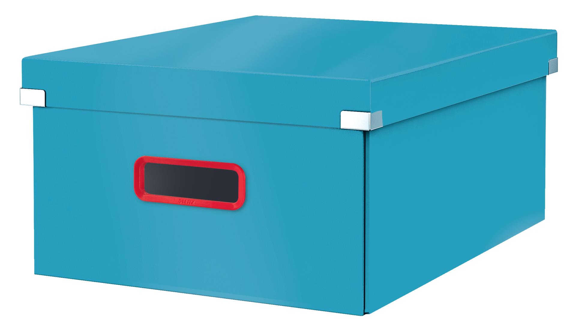 Box Click & Store Leitz Cosy - velikost L (A3), modrý