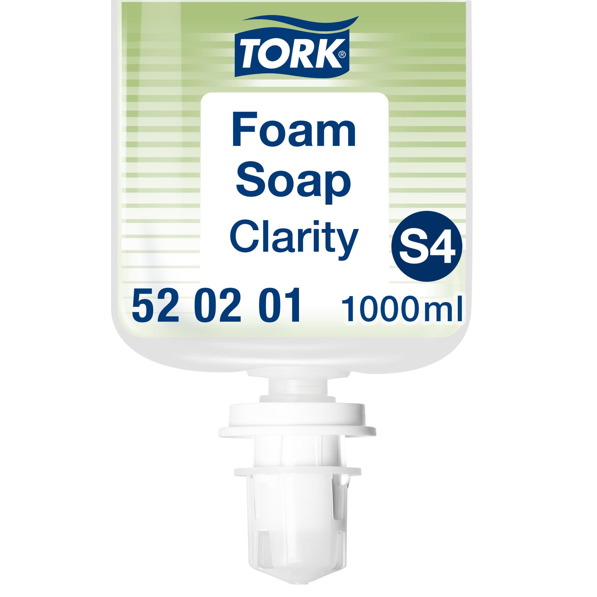 Pěnové mýdlo Tork - bez parfemace, náplň S4, 1 l