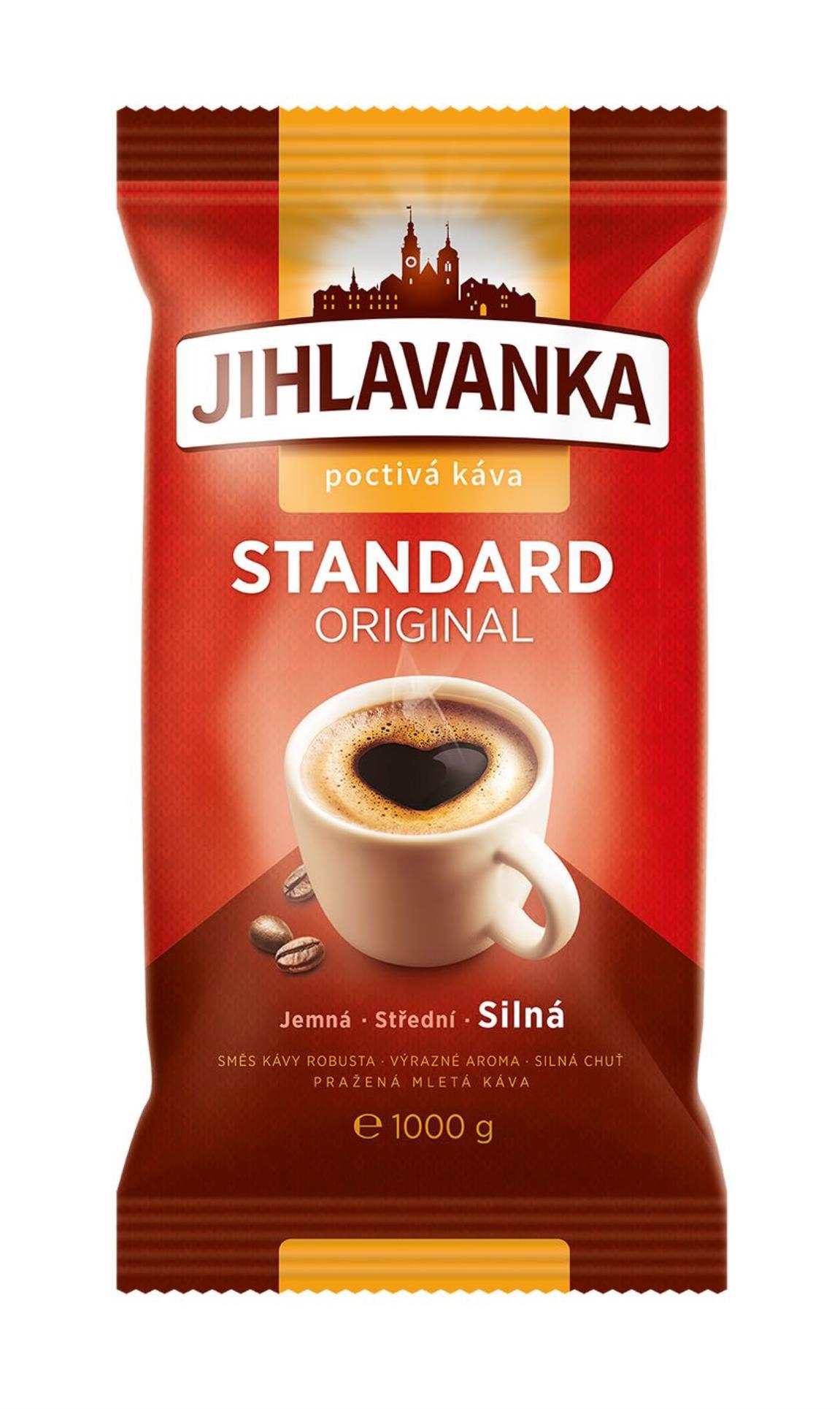Levně Mletá káva Jihlavanka - standart, 1 kg