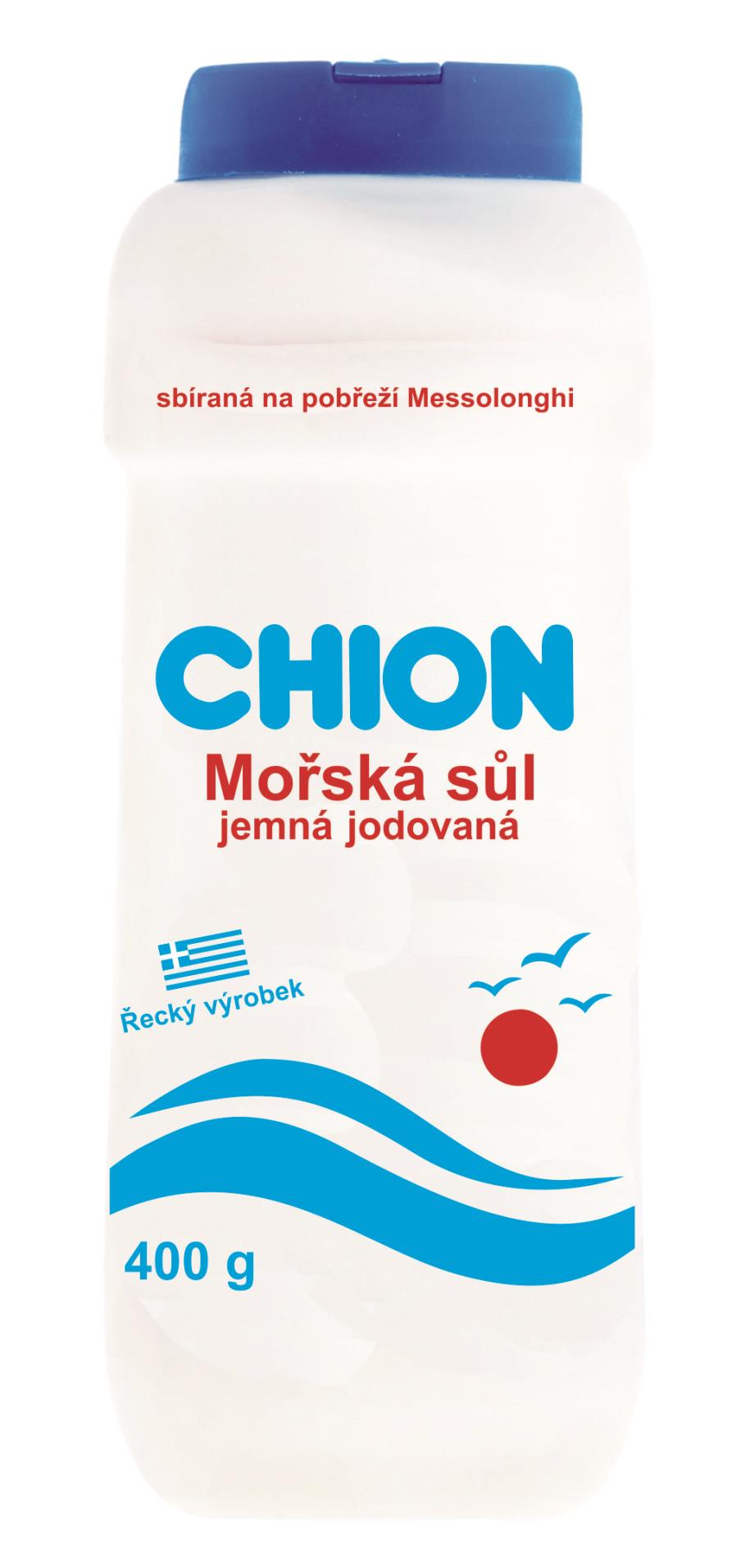 Levně Mořská sůl Chion - ve slánce, 400 g
