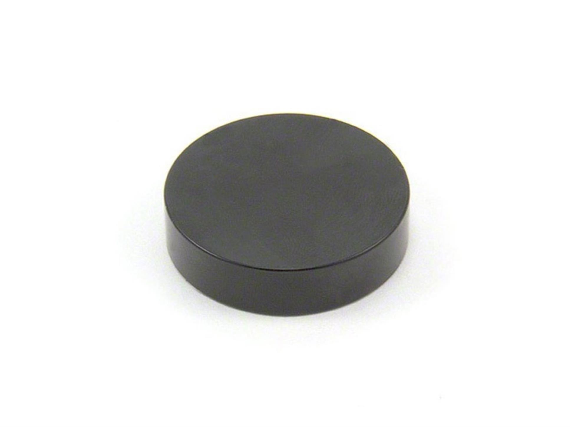 Magnet kulatý - 20 mm, obyčejný, černý