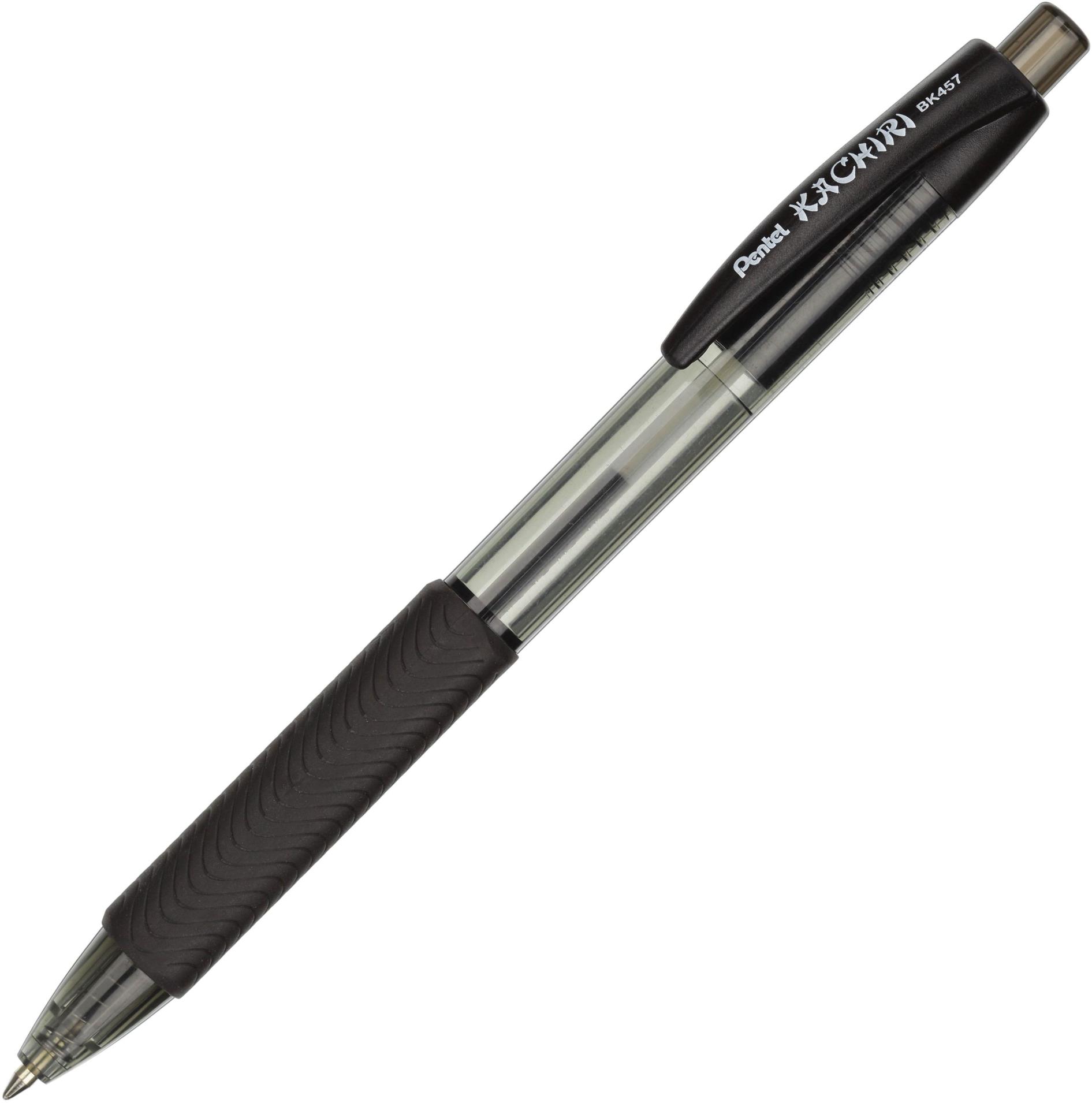 Kuličkové pero Pentel Kachiri, 0,5 mm, černé