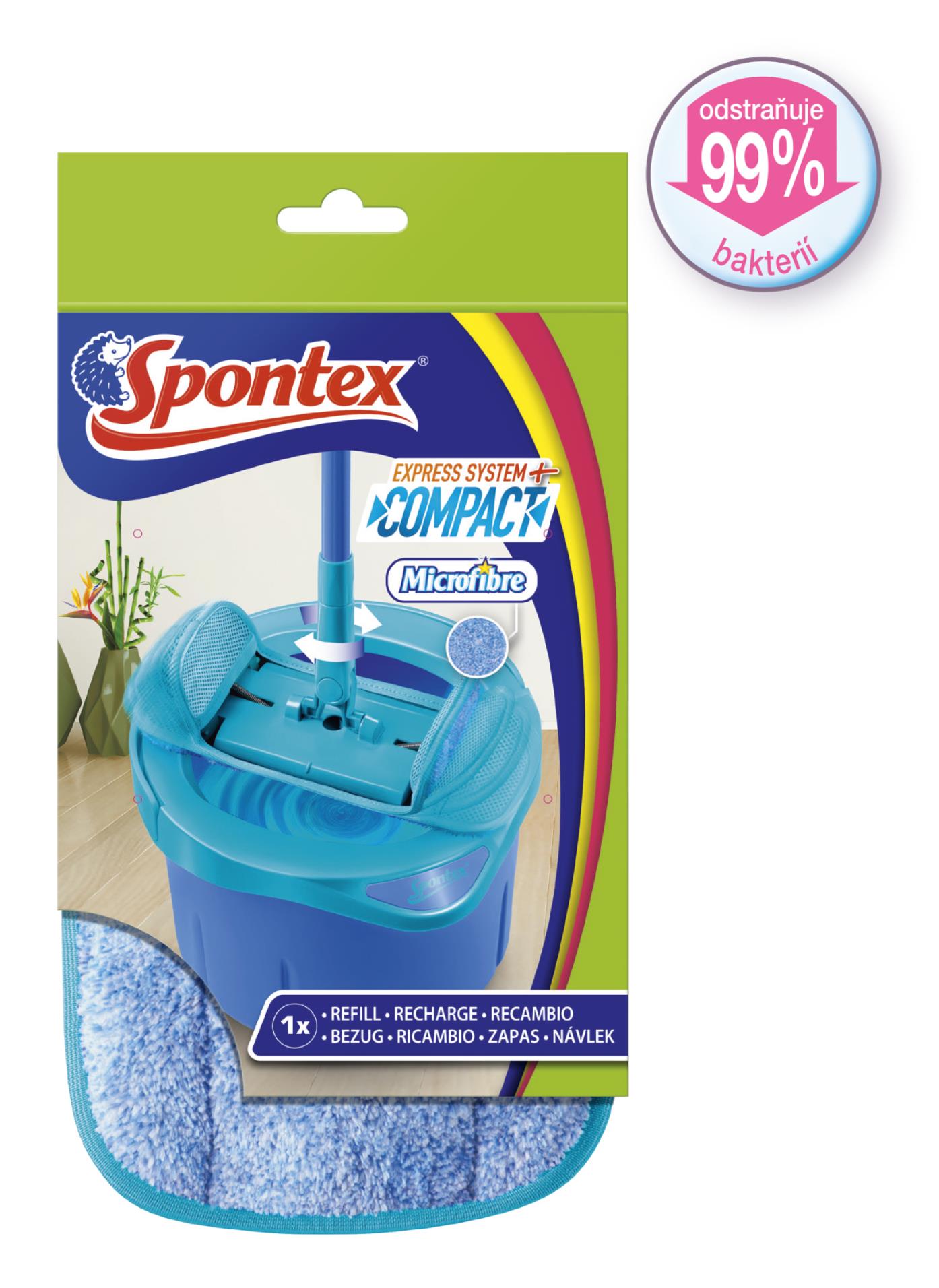 Náhradní mop Spontex Express System+ Compact
