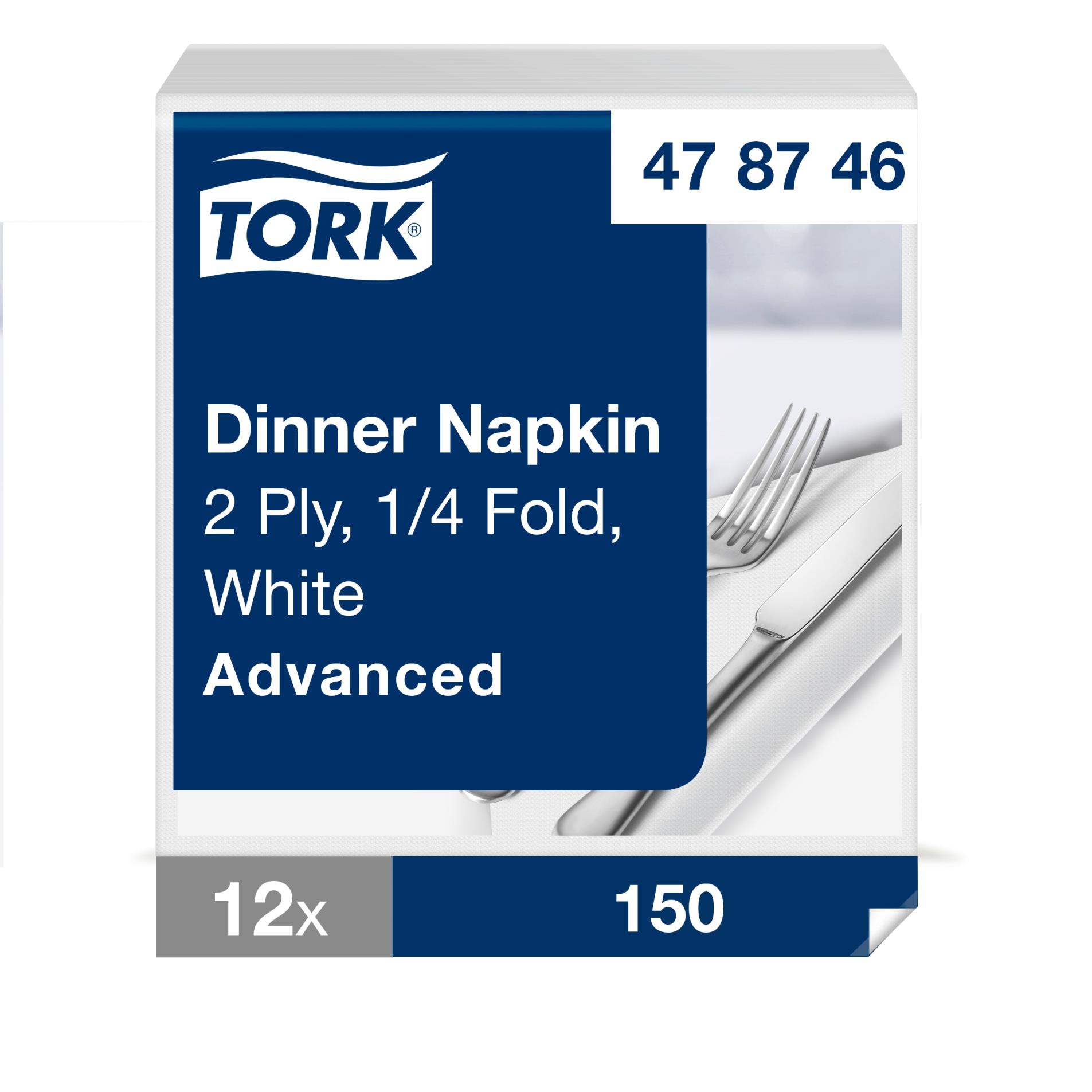 Papírové ubrousky Tork - 12x 150 ks