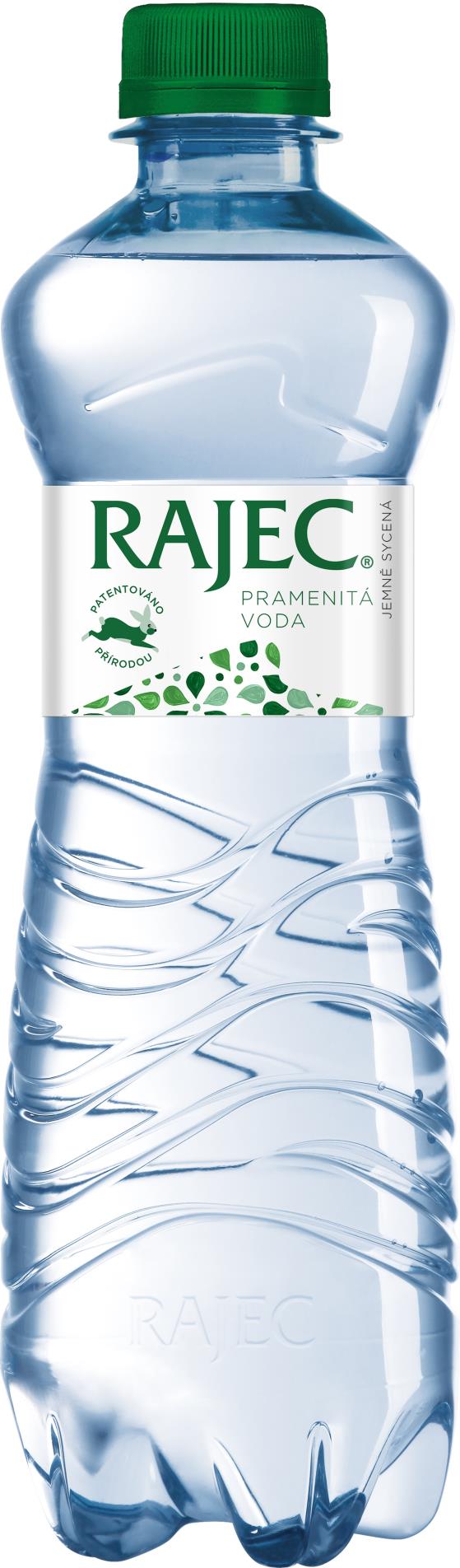 Levně Pramenitá voda Rajec - jemně perlivá 8 x 0,75 l