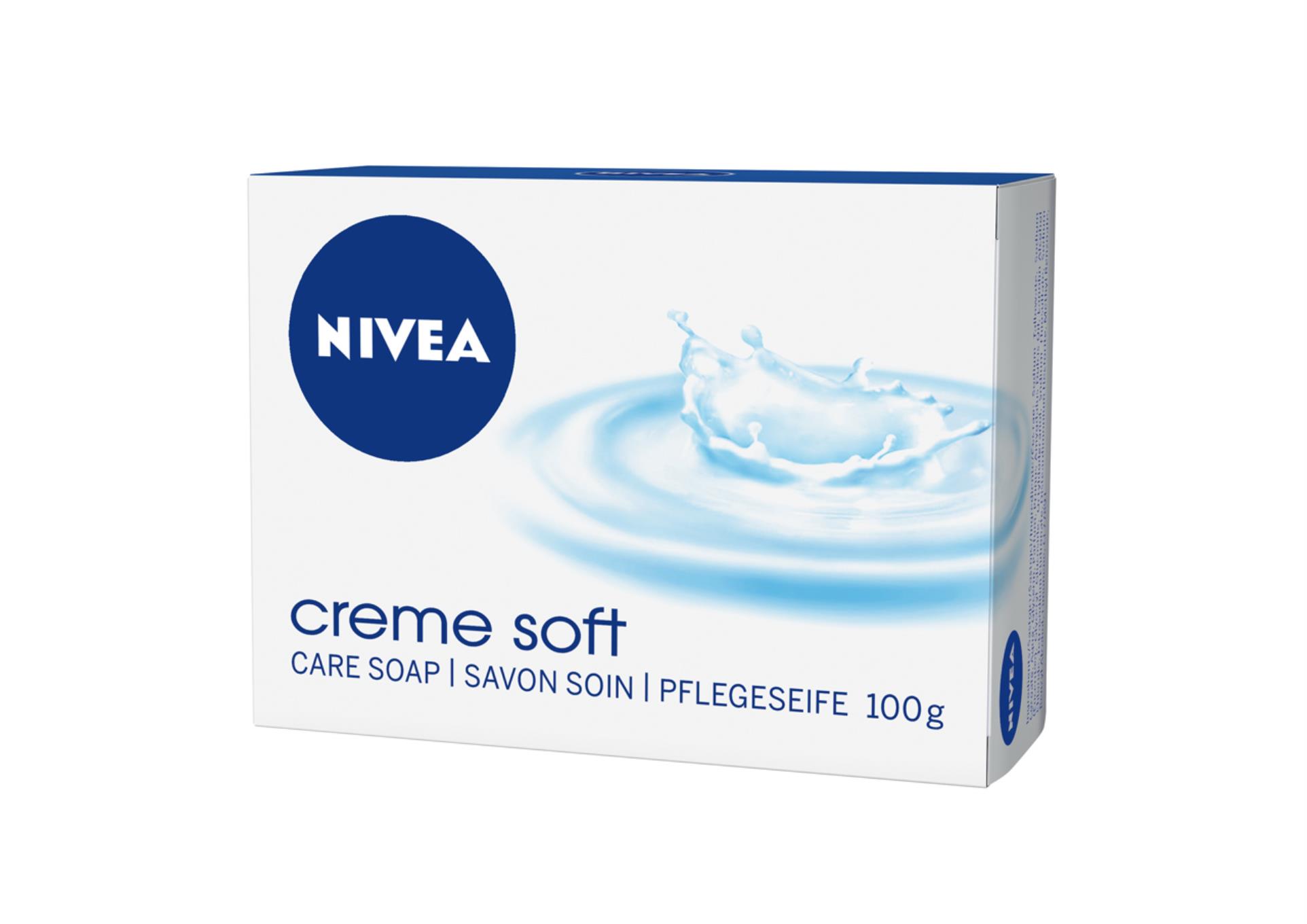Tuhé mýdlo Nivea - Creme Soft, 100 g