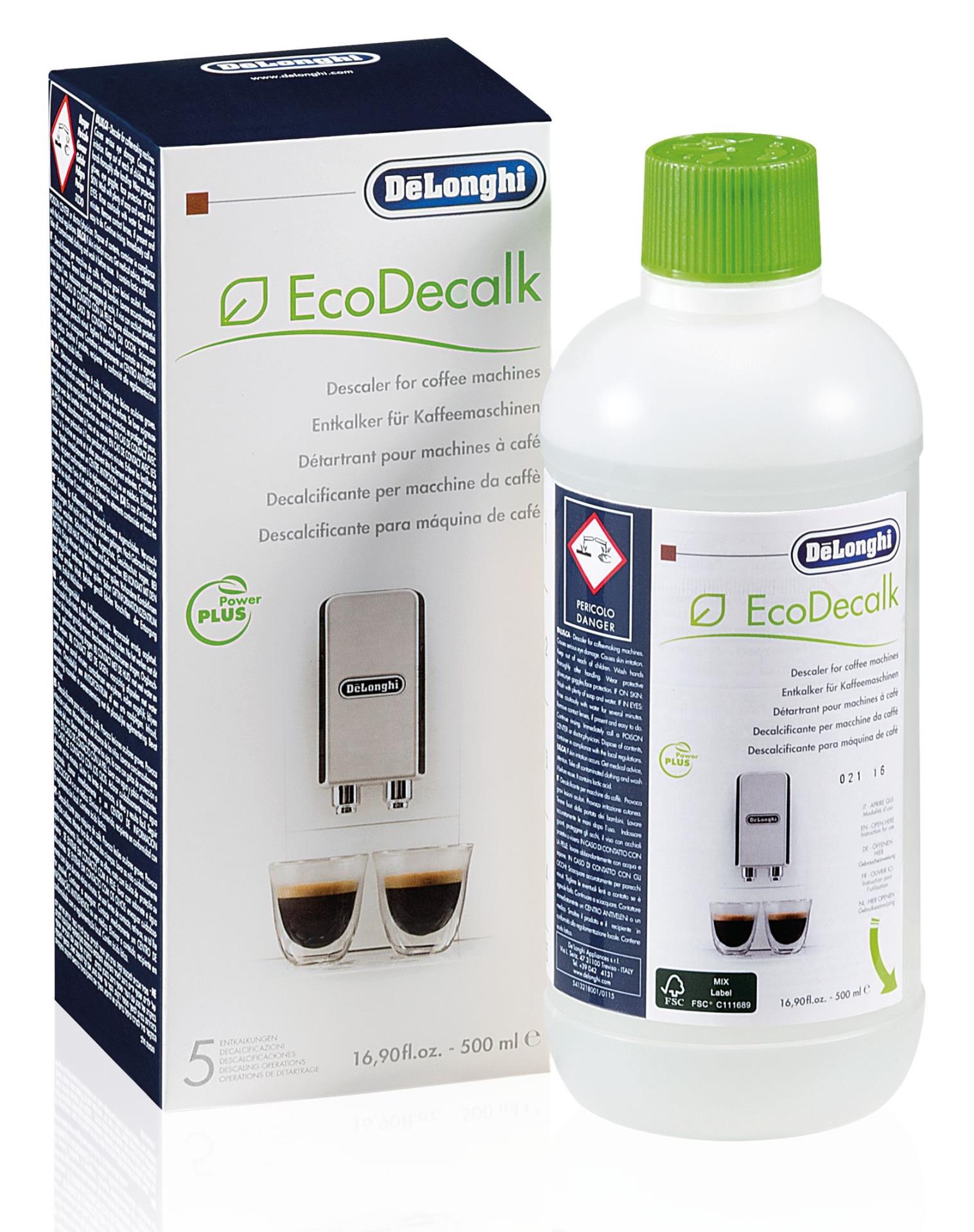 Odvápňovač kávovarů DeLonghi - EcoDecalk / DLSC500