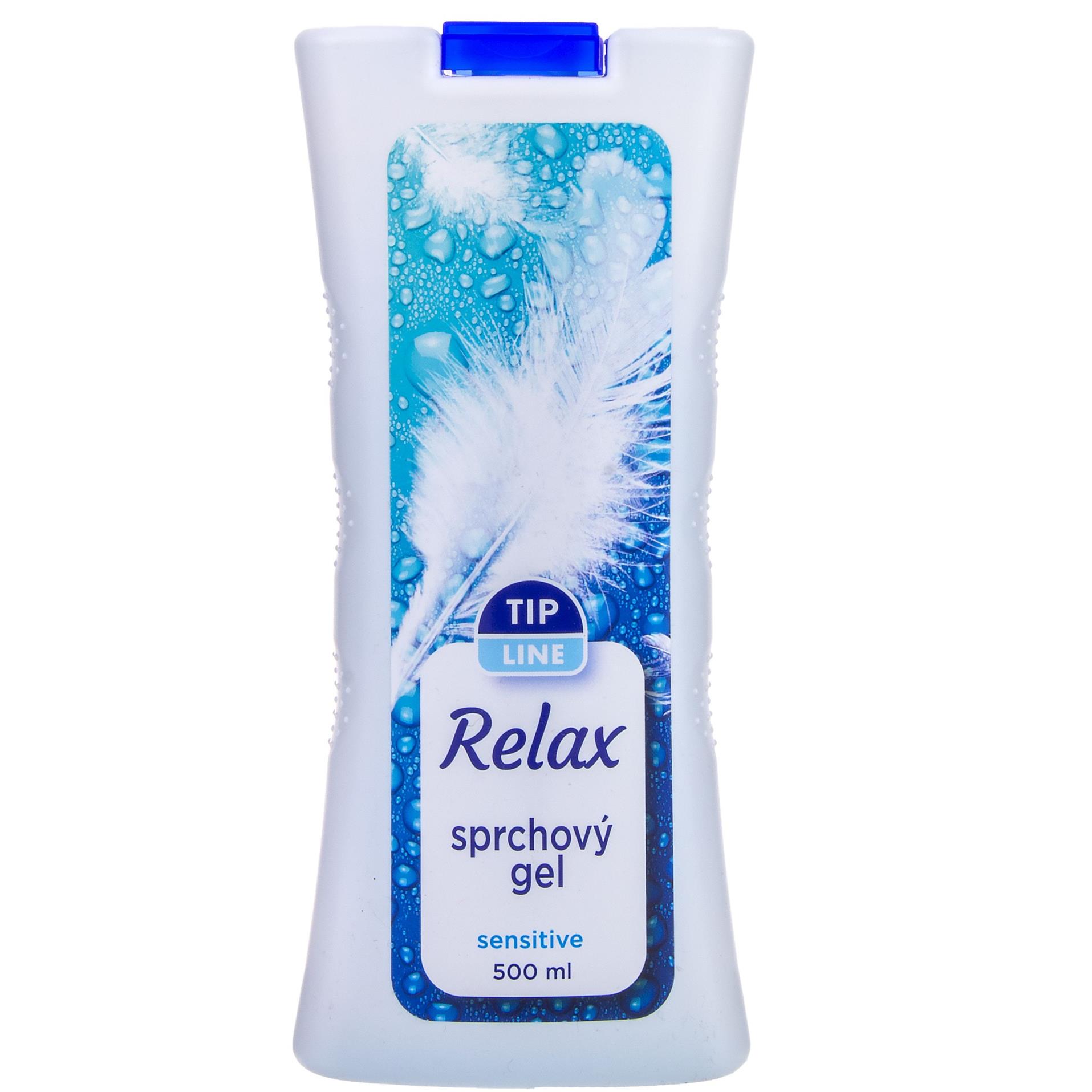 Sprchový gel Tip Line Relax - sensitive, 500ml
