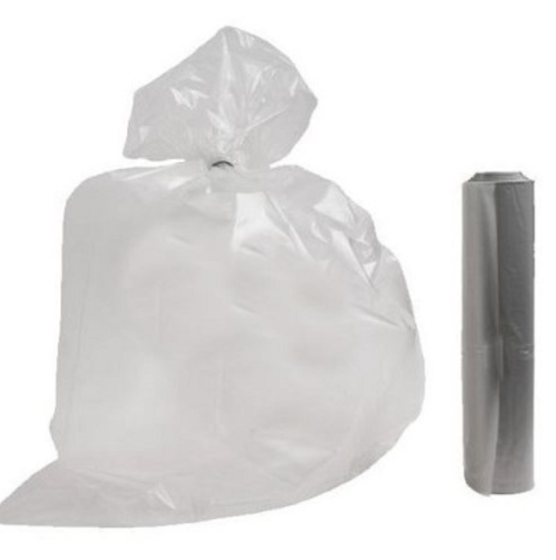 Levně Pytle na odpadky - 70x 110, 45 mic, čiré, 25 ks